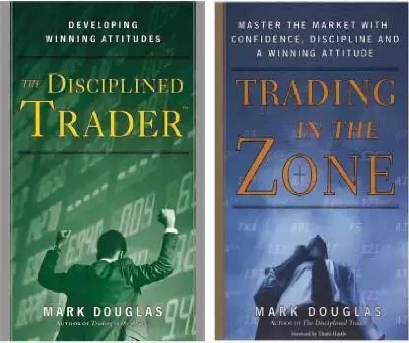 The Disciplined Trader & Trading in the Zone by Mark Douglas PAPERBACK