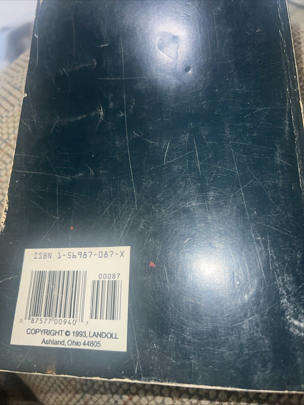Authorized King James Version Holy Bible Black Soft Paper