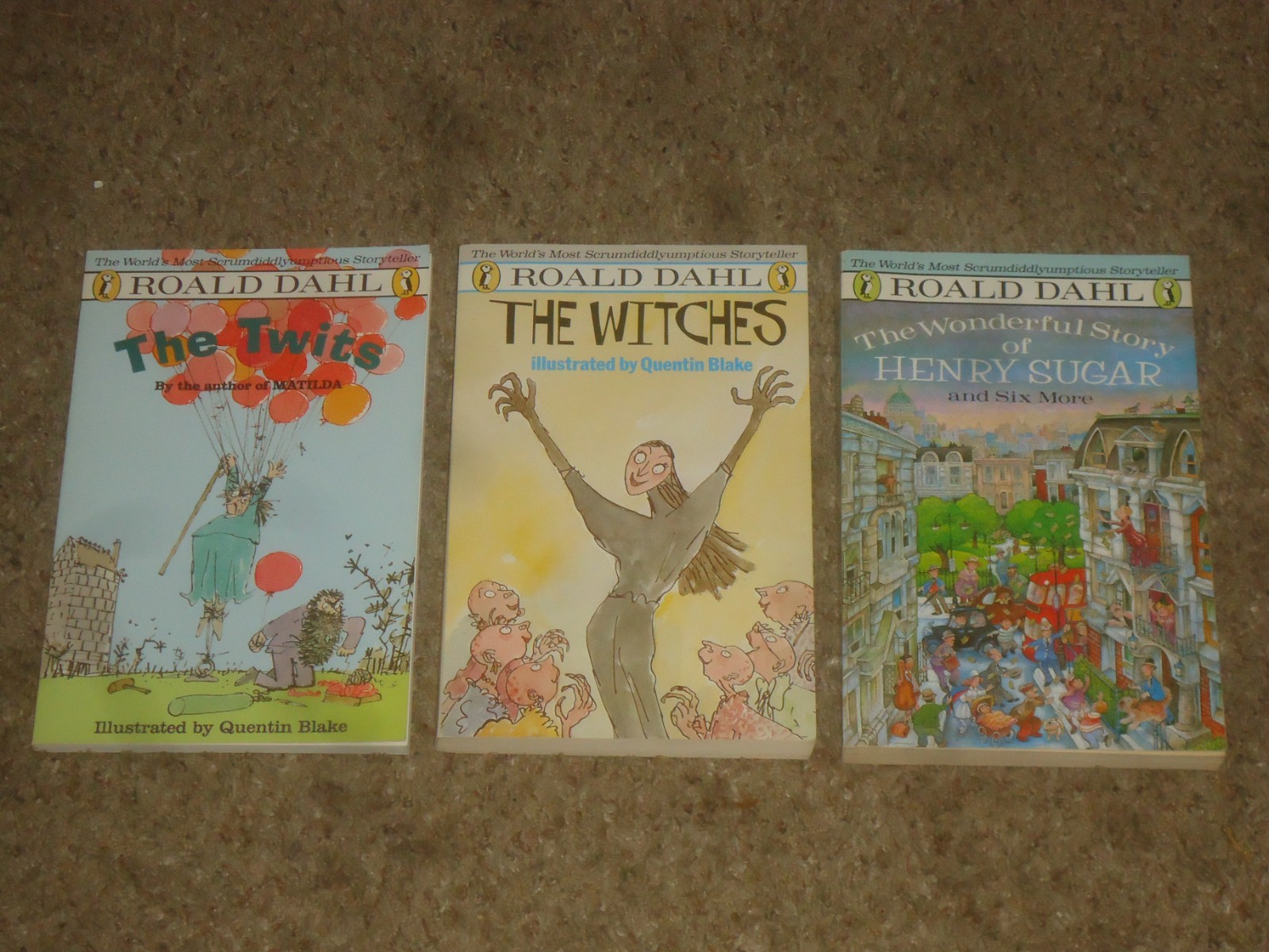 Lot 23 Roald Dahl 22 Books 1 DVD Matilda BFG Twits Witches Charlie Fantastic Mr.