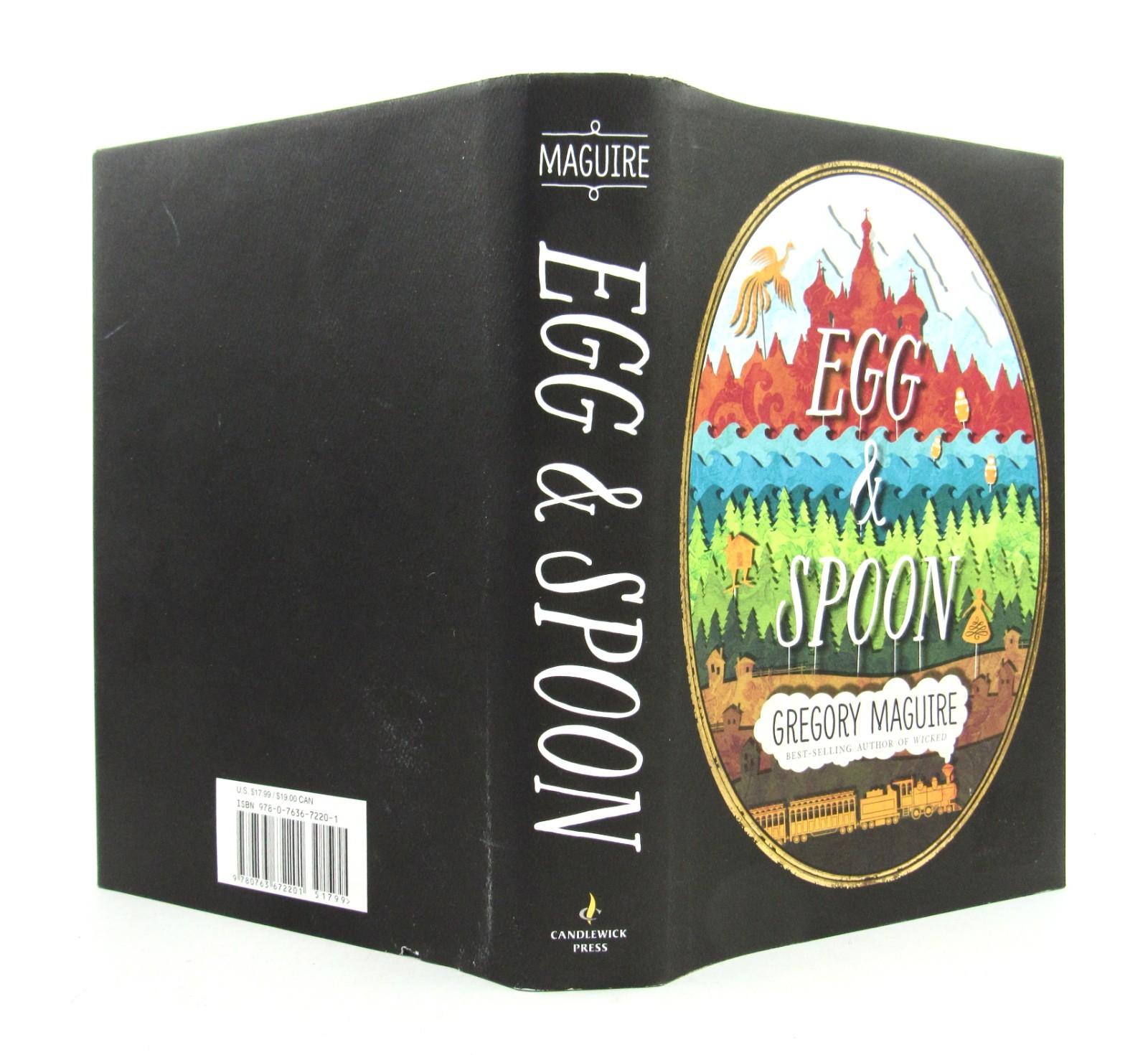 EGG & SPOON Gregory Maguire 2014 Candlewick Press 1st Printing Signed HBDJ EXC