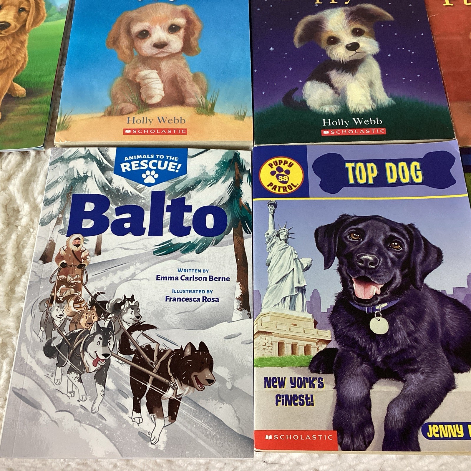 Dog Books Easy Kids Chapter Stories Puppy Place & More Ages 6-9 Lot of 16 + Draw
