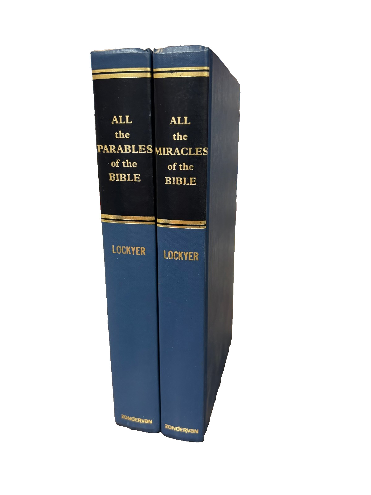 Book – All the Parables – Miracles of the Bible – by Herbert Lockyer