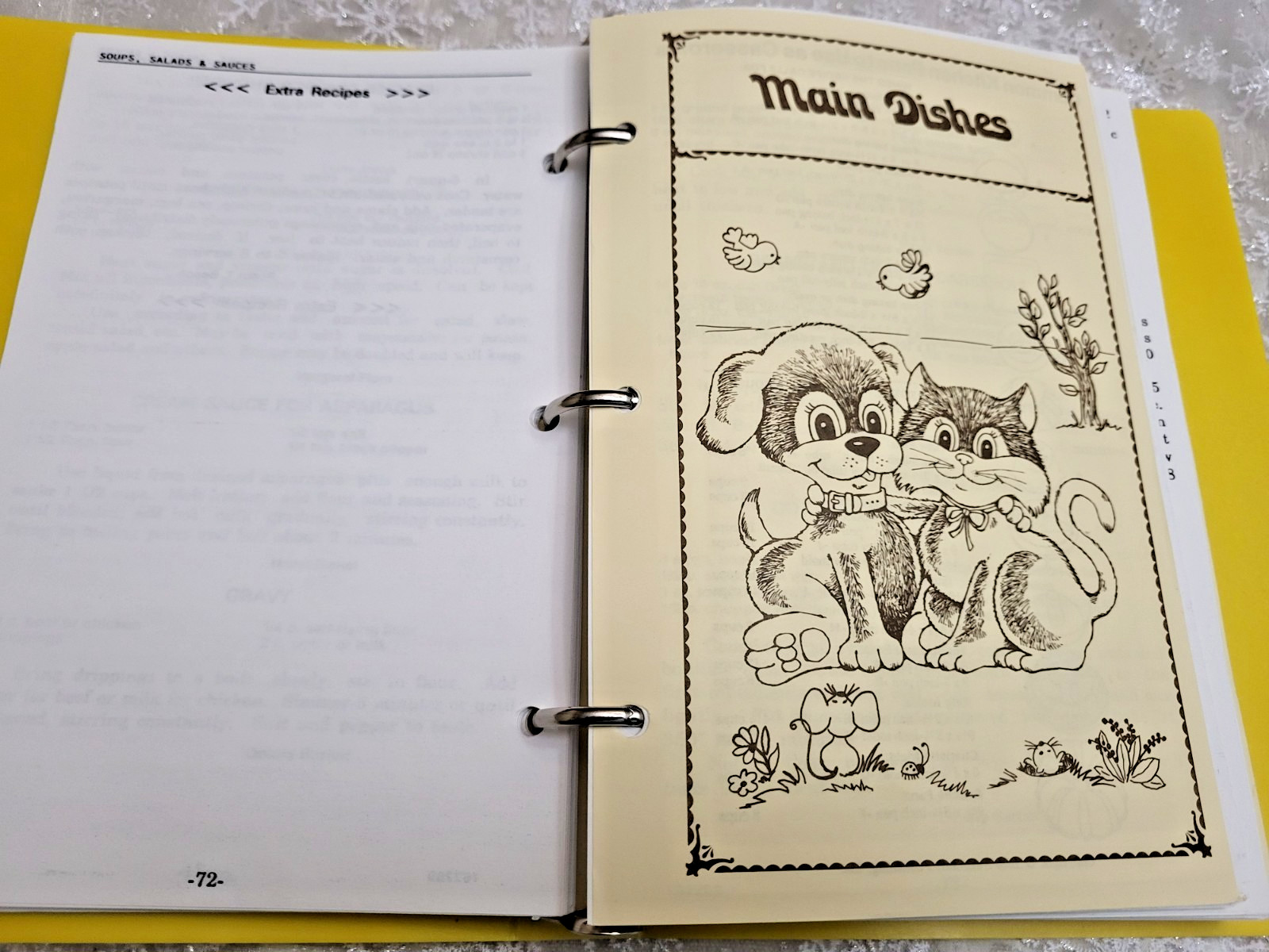 1989-BRETHREN HERITAGE COOKBOOK-FINCASTLE VA-VIRLINA DISTRICT-3 RING-350 PAGES