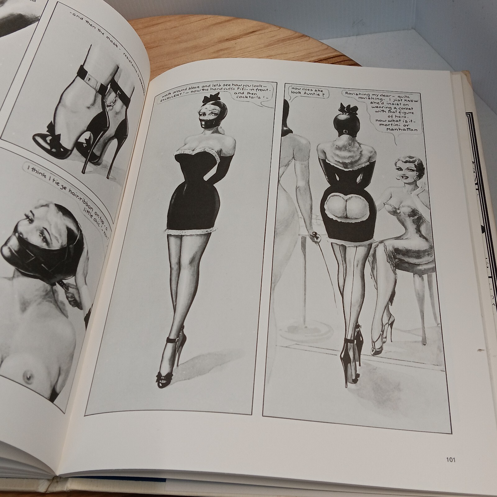 ADVENTURES OF SWEET GWENDOLINE, 2ND EDITION By John Willie – Hard Cover W/ DJ