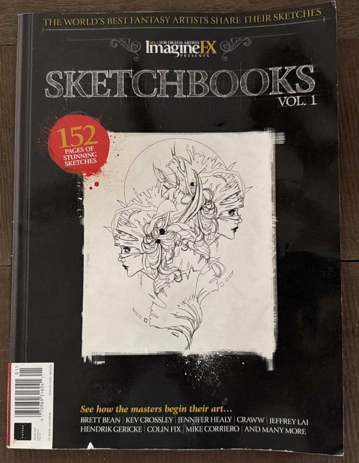 Imagine Fx Sketchbooks Vol 1 152 Pages Sketches Fantasy Art Softcover