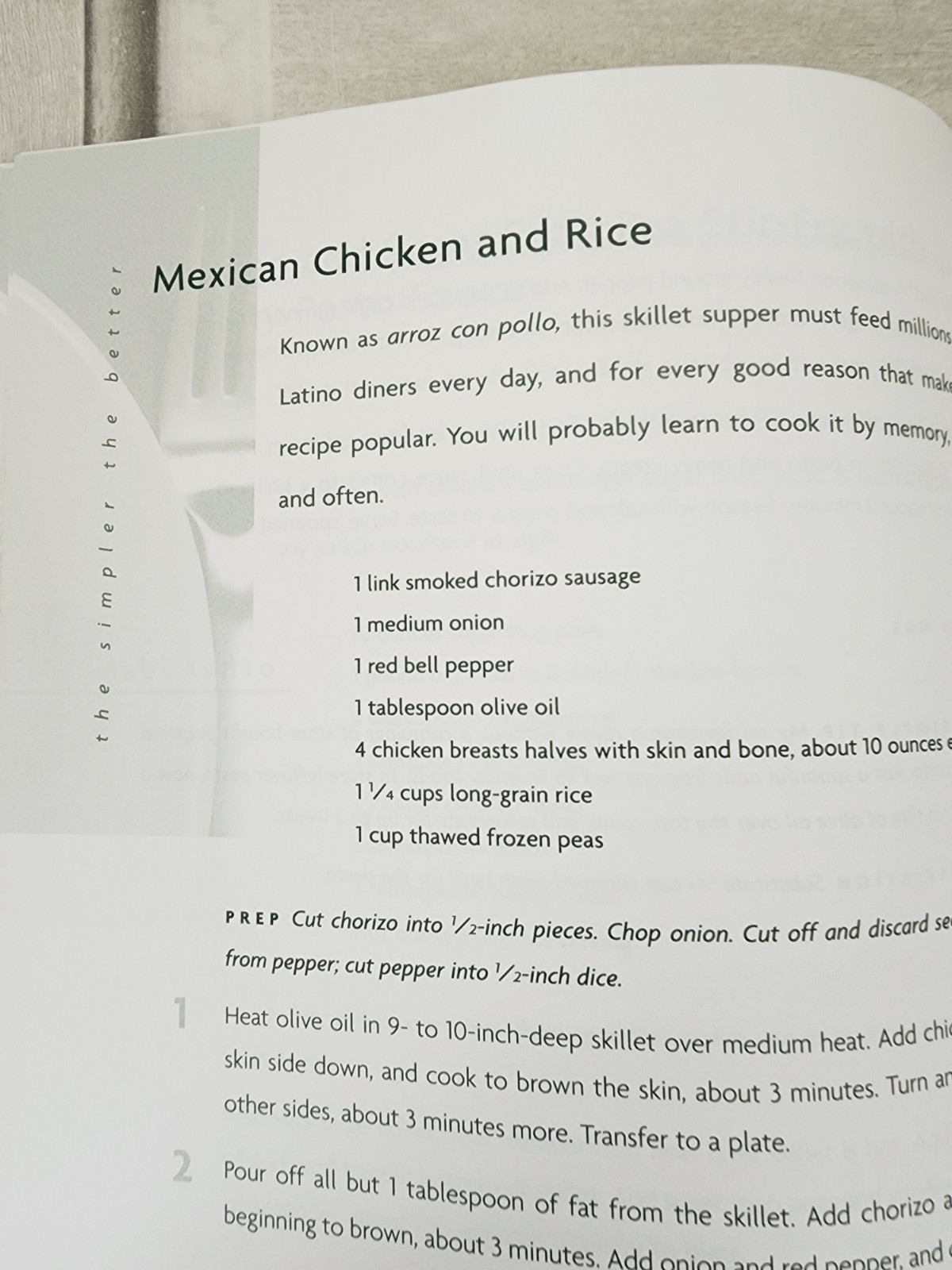 Simpler the Better One Dish Meals paperback cookbook 2005 125+ recipes 228 pages