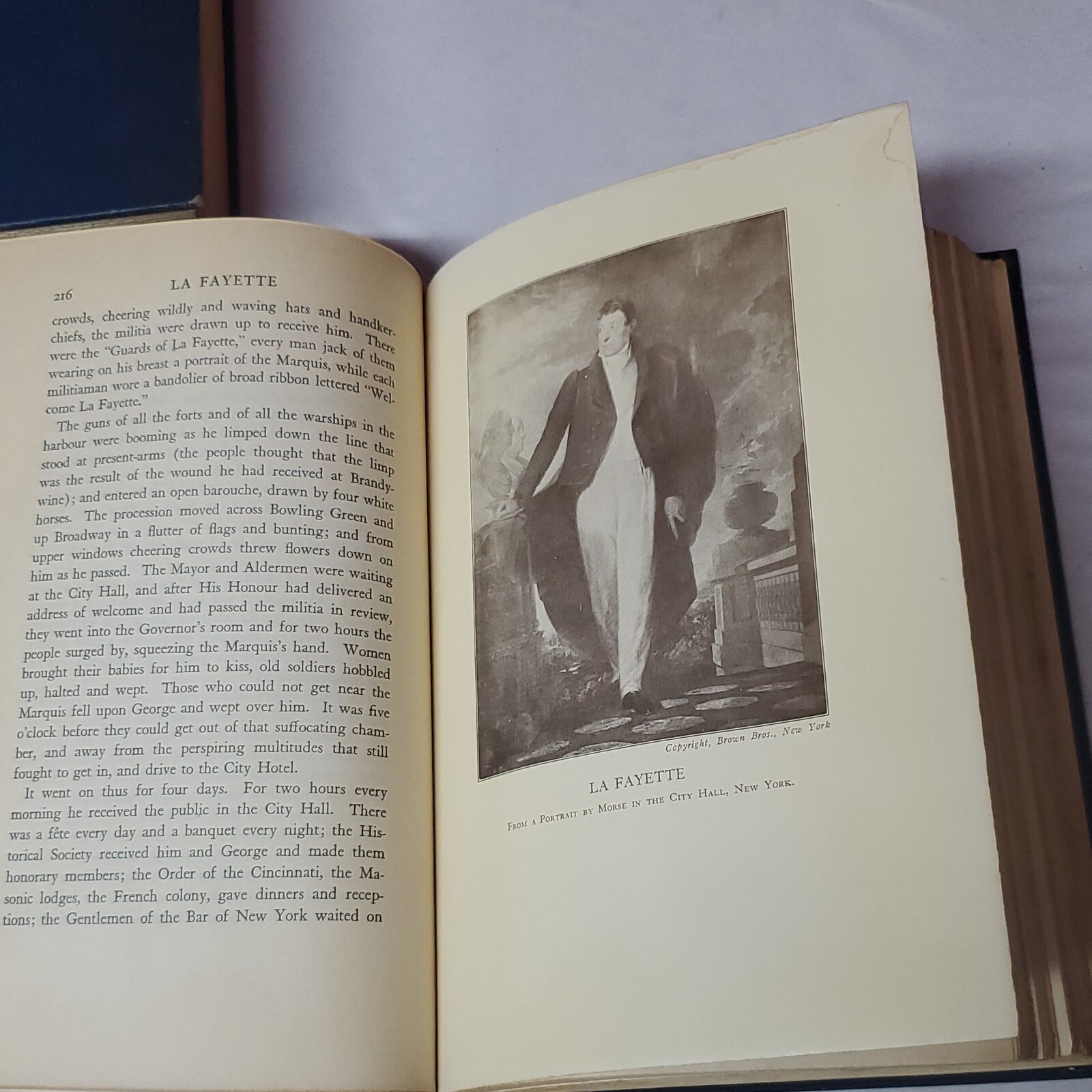 La Fayette by Brand Whitlock Vol 1 & 2 HC 1st Ed 1929 D. Appleton & Co. MCMXXIX