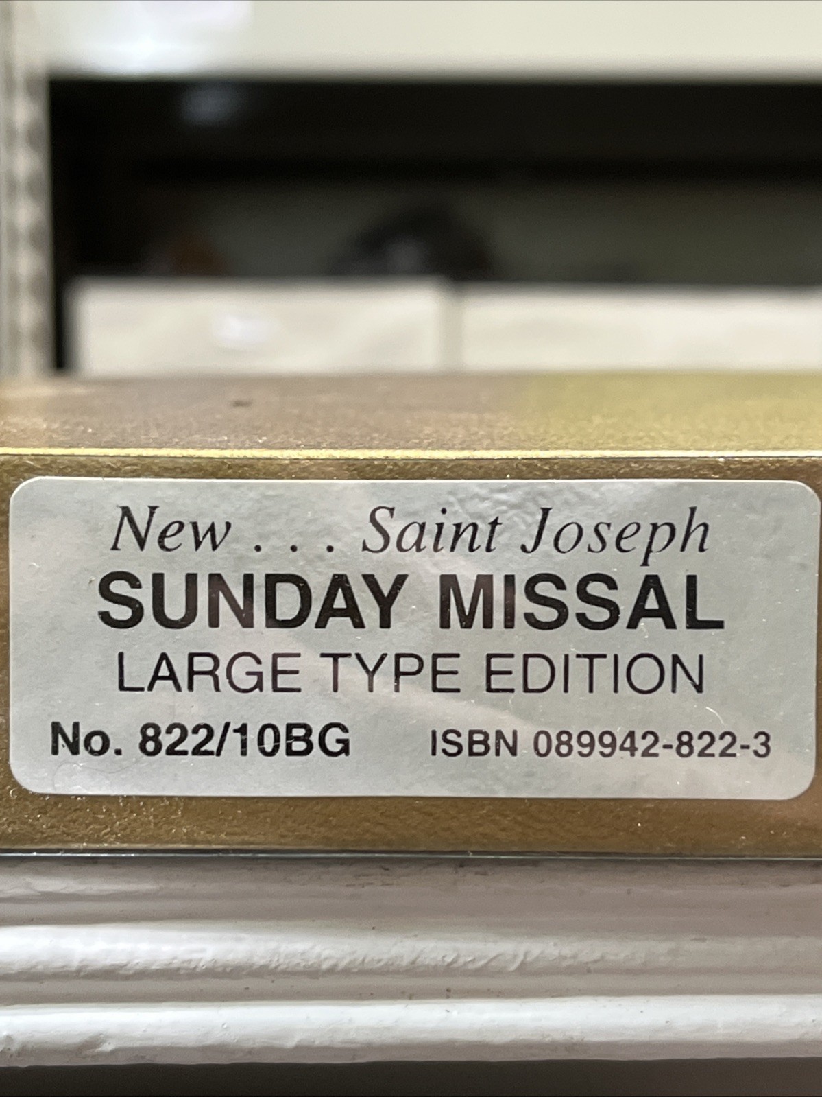 Saint Joseph Sunday Missal – Large Type Edition – COMPLETE Perfect No Latin