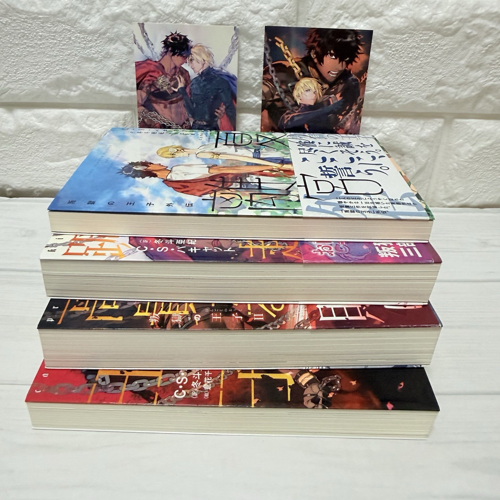 The Captive Prince Complete Novel Book Set by C.S. Pacat (Japanese Editions)