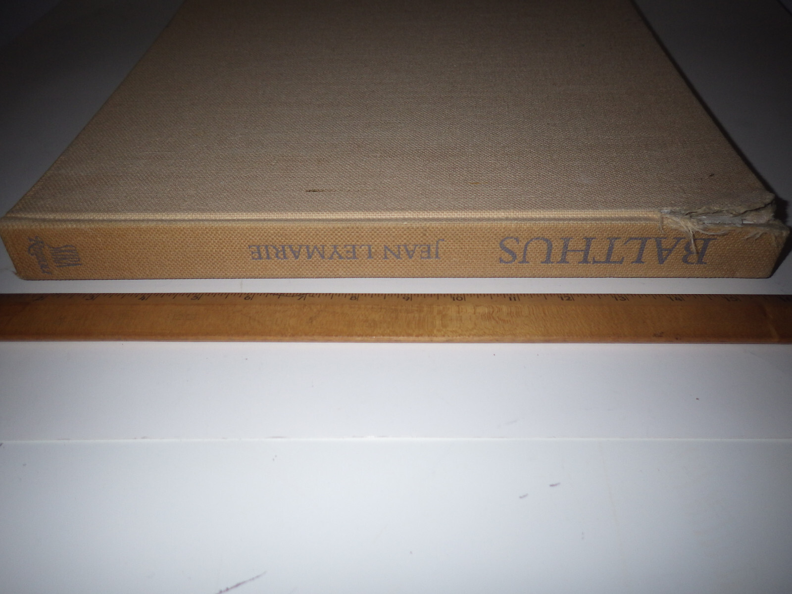 Balthus Hardcover Jean Leymarie No dust cover