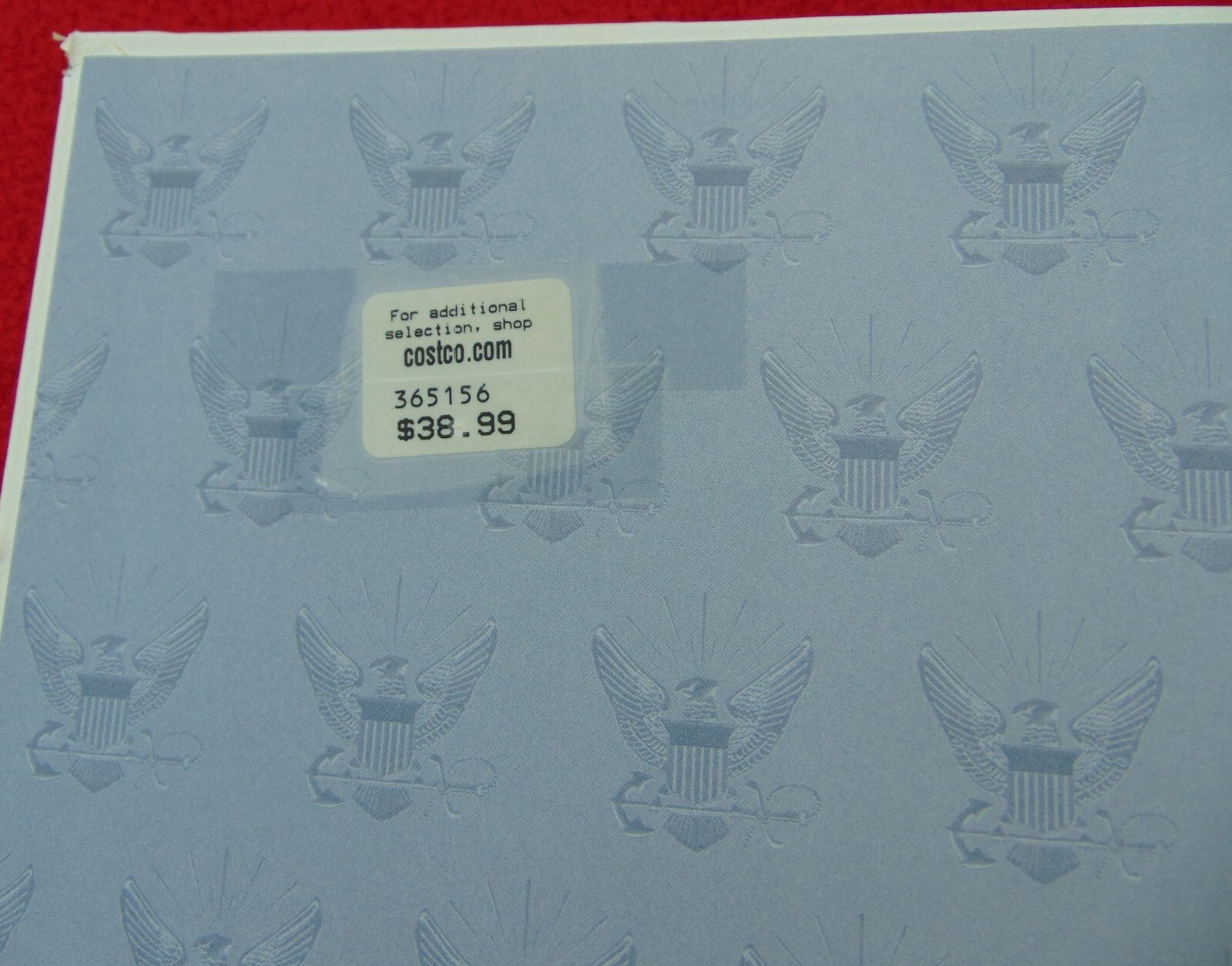 THE NAVY ~ REAR ADMIRAL W.J. HOLLAND ~ LARGE 10.5″ x 14.5″ VINYL HB ~ COST $39