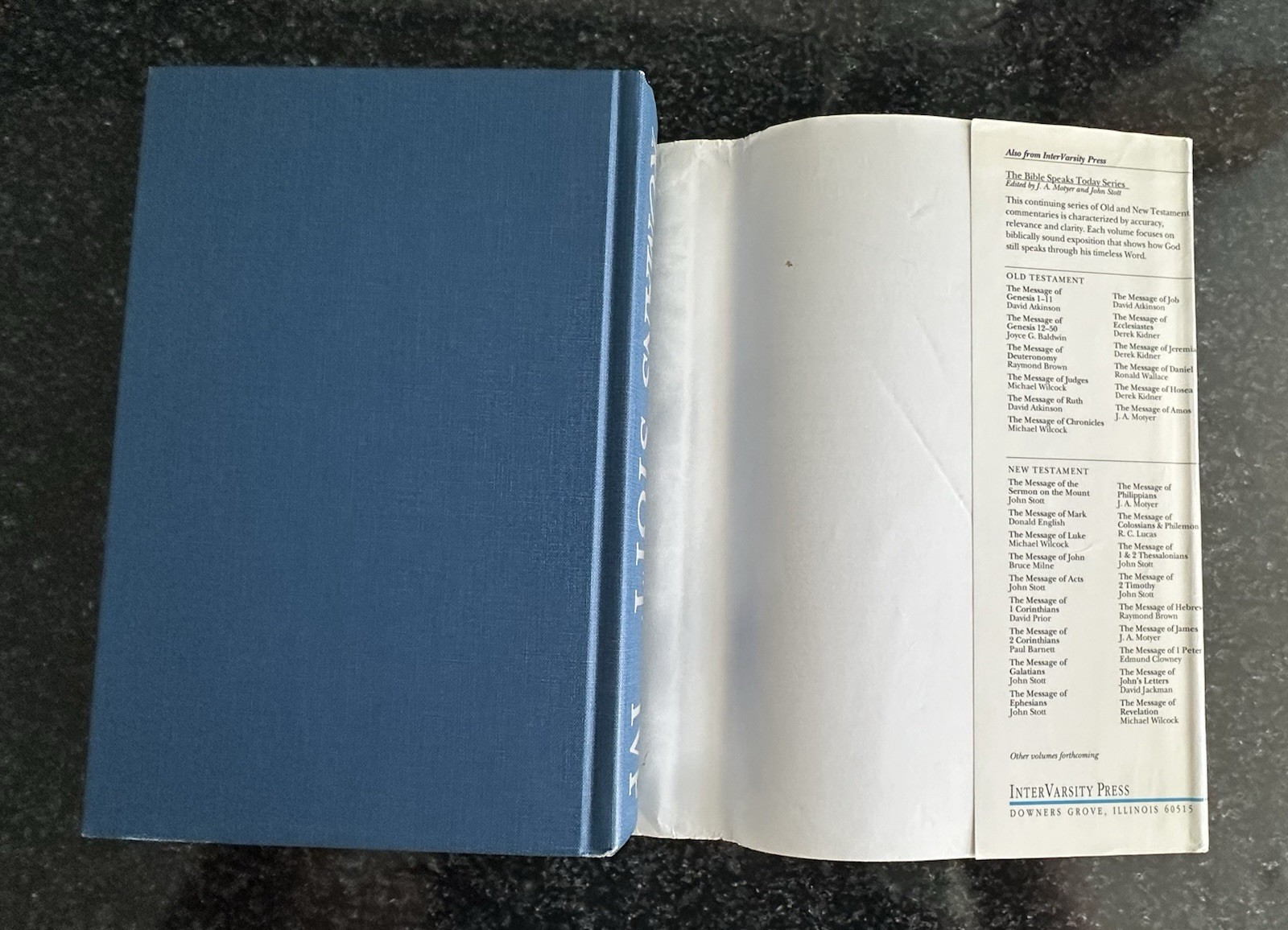 Romans by John Stott 1994 InterVarsity Press