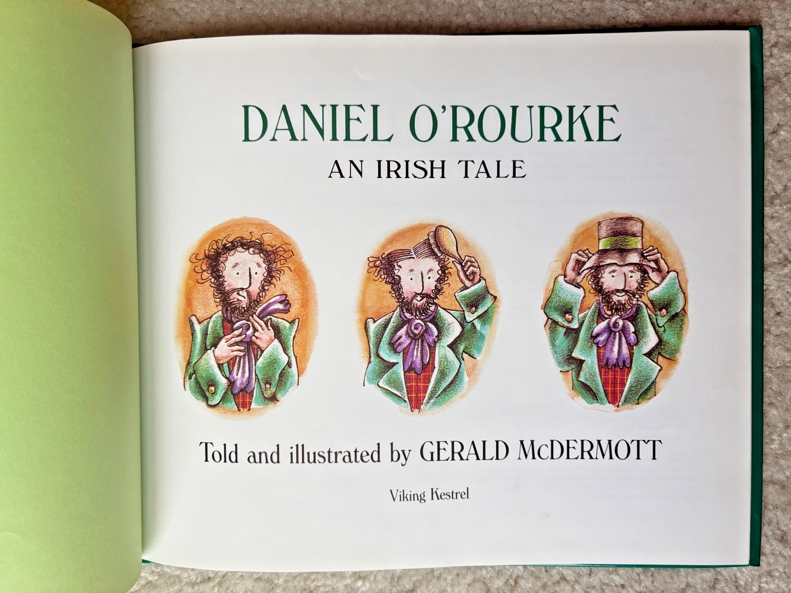 Daniel O’Rourke: An Irish Tale – by Gerald McDermott – Very good condition