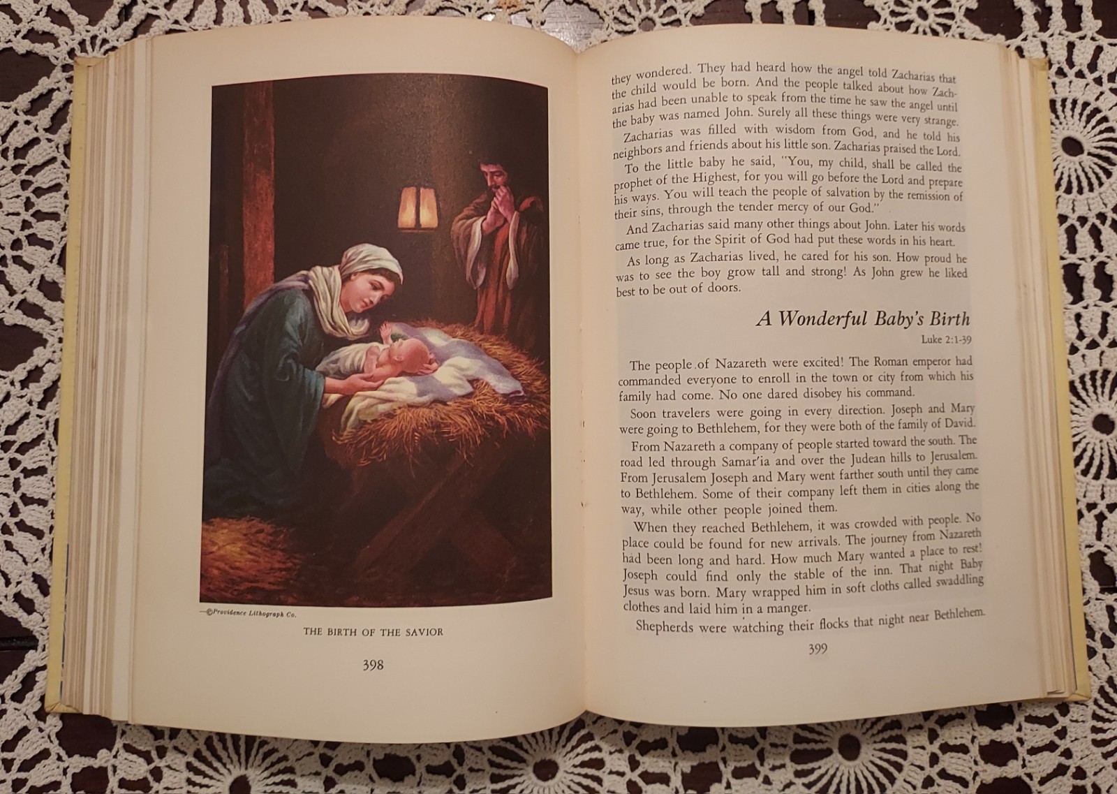 Vintage 1955 Egermeier’s Illustrated Bible Story Book Hardcover Christian
