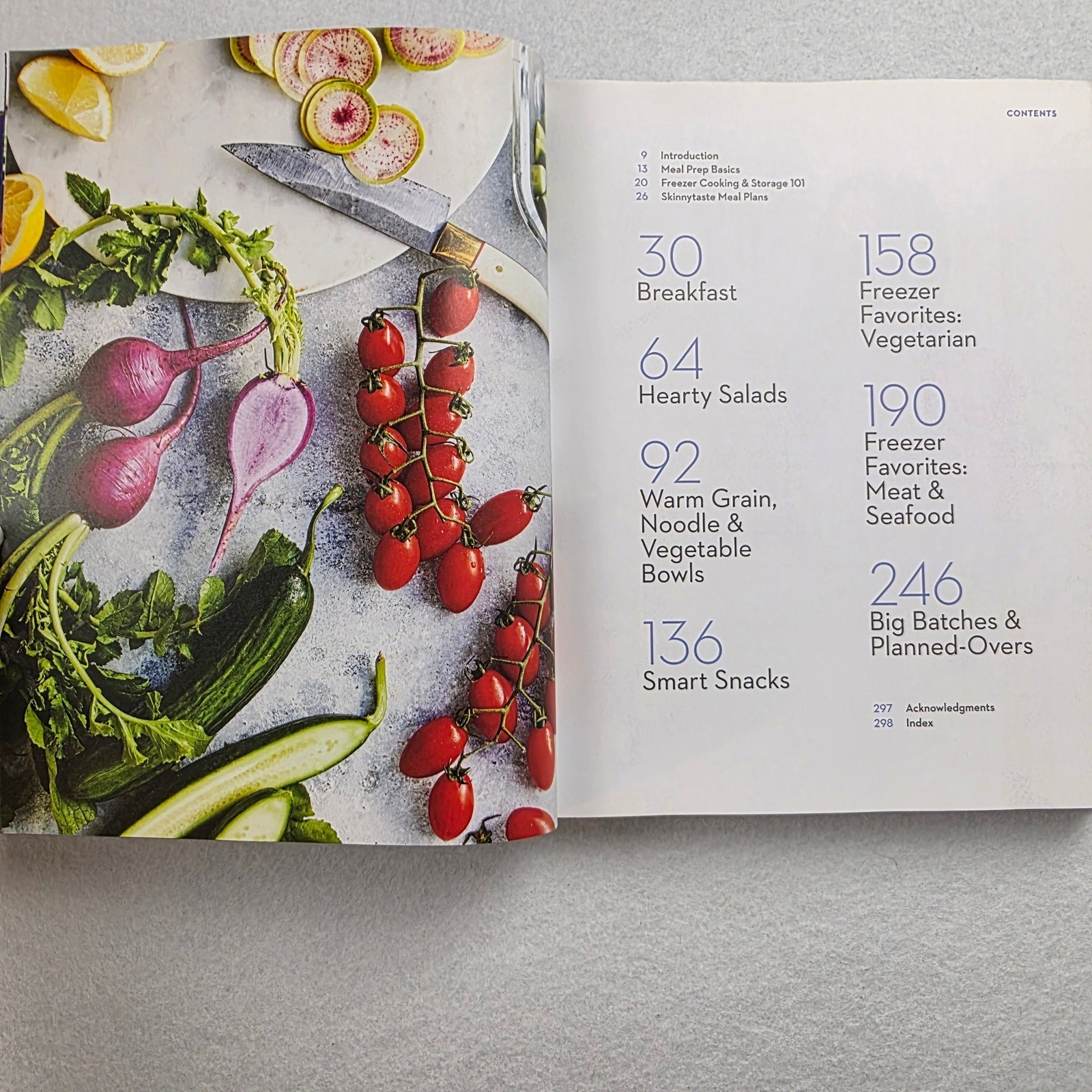 Skinnytaste Meal Prep Cookbook Gina Homolka Healthy Make-Ahead Recipes Hardcover