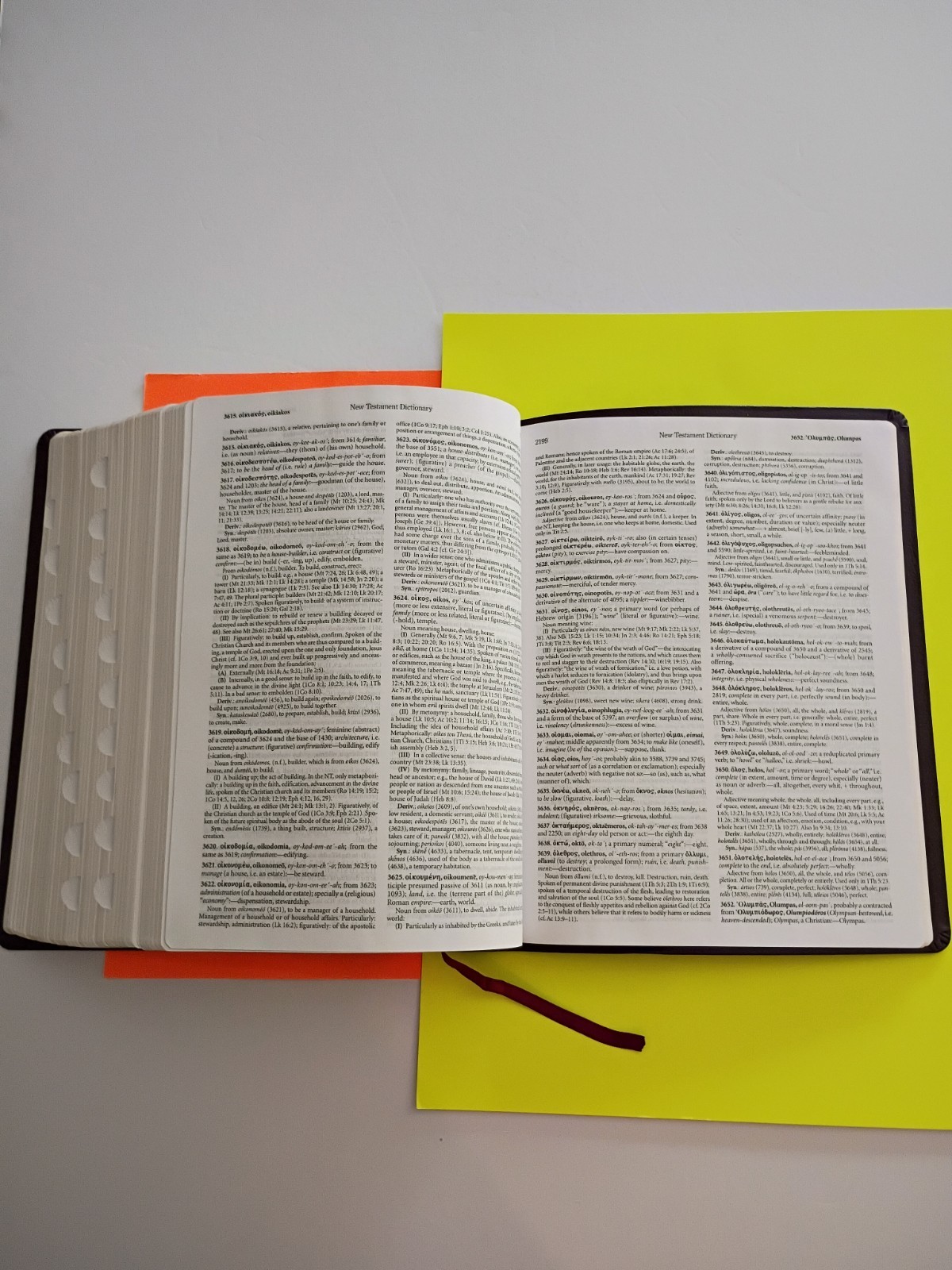AMG KJV Hebrew-Greek Key Word Study Bible Warren Patrick Baker Bonded Index maps