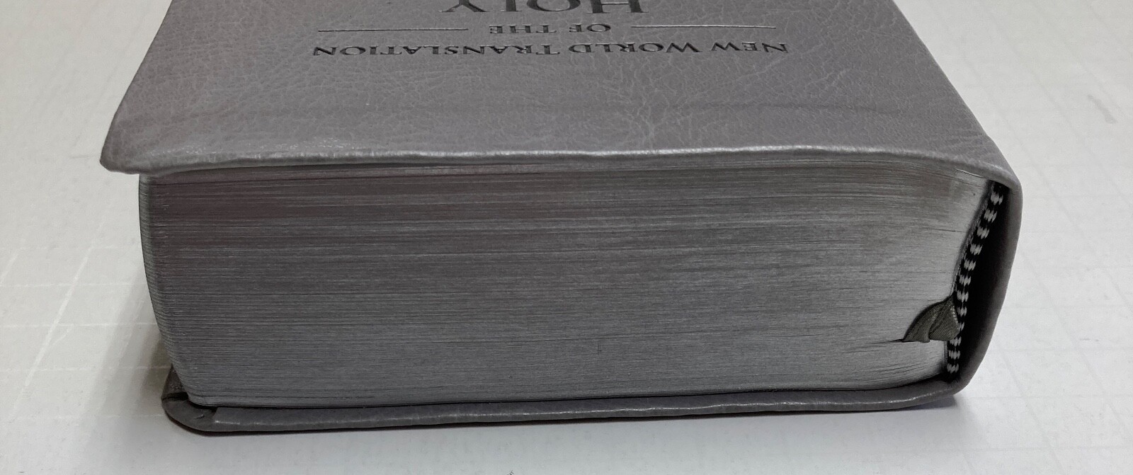 New World Translation of Holy Scriptures Bible 2015 Watchtower Grey Softcover