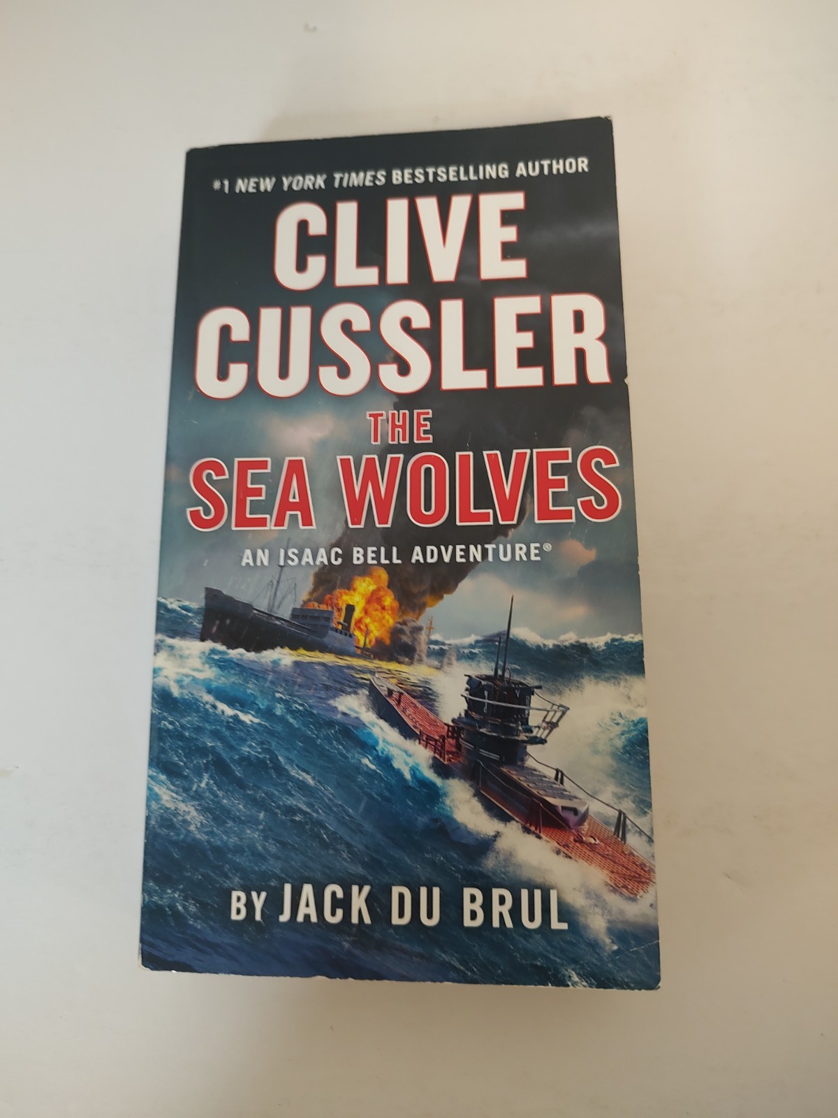 Clive Cussler the Sea Wolves by Jack Du Brul (2023, Us-Tall Rack Paperback)