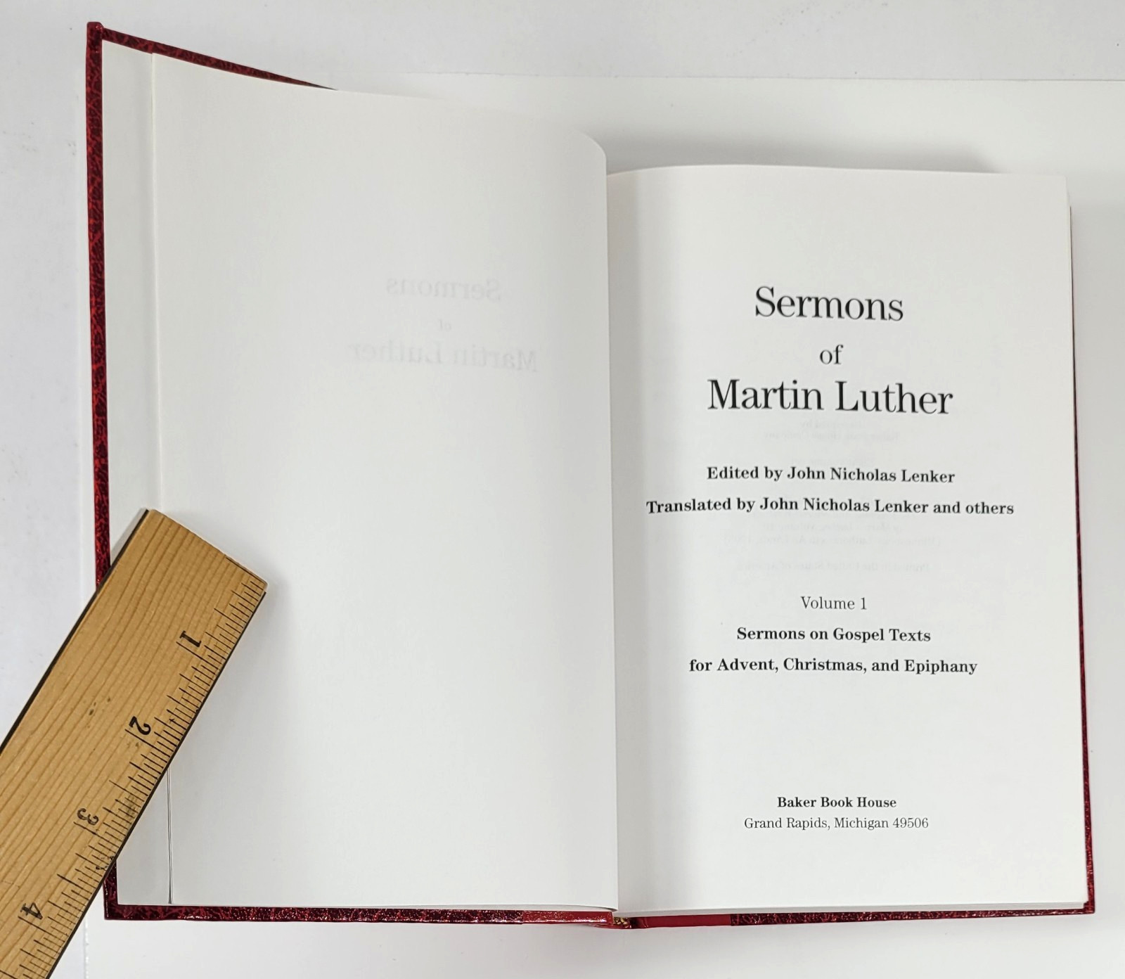 Sermons of Martin Luther Complete 8 Volume Hardcover Set Baker Book House
