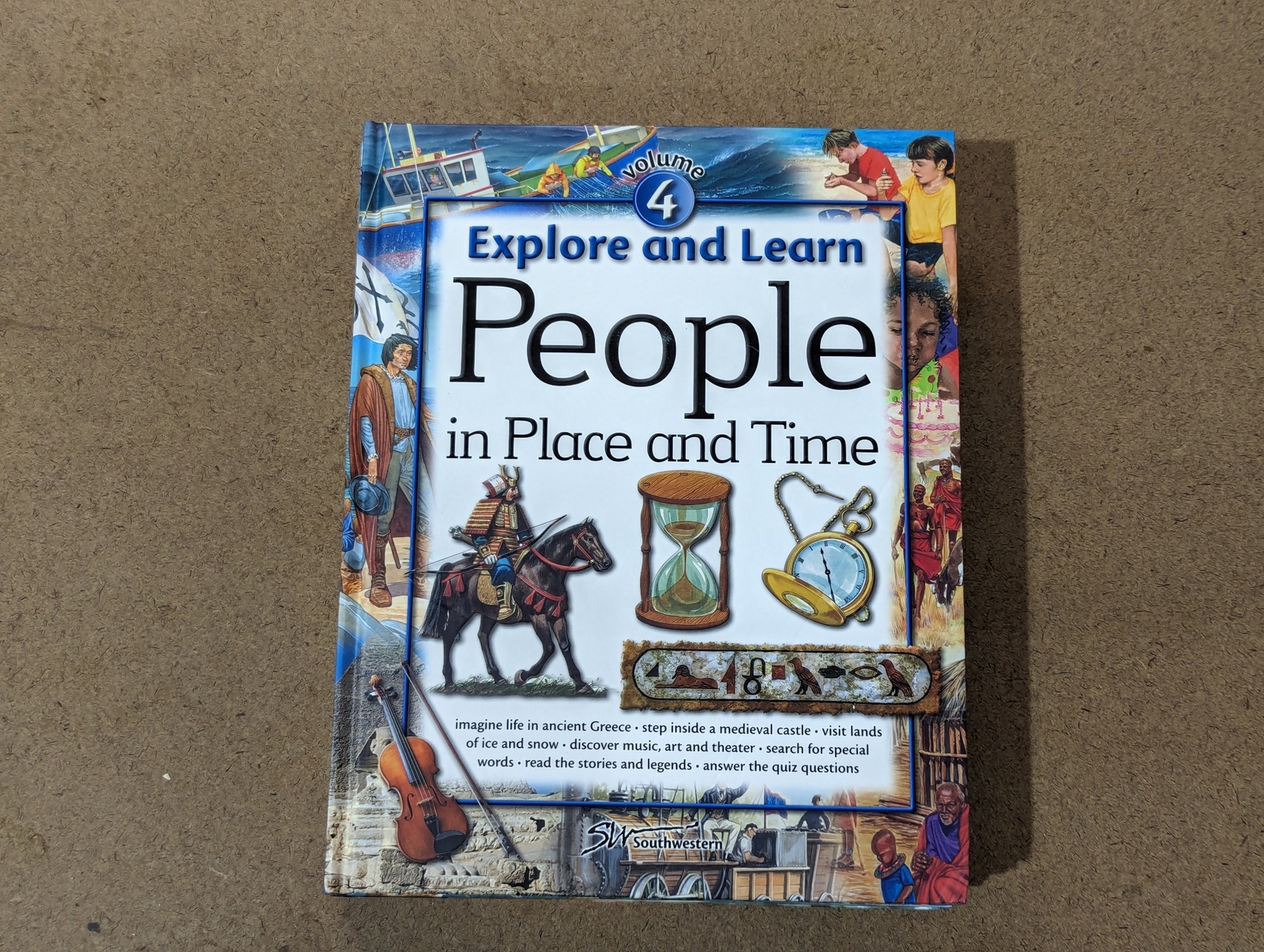 Lot of 6 Explore and Learn Books by Southwestern – Educational Series – #1-6