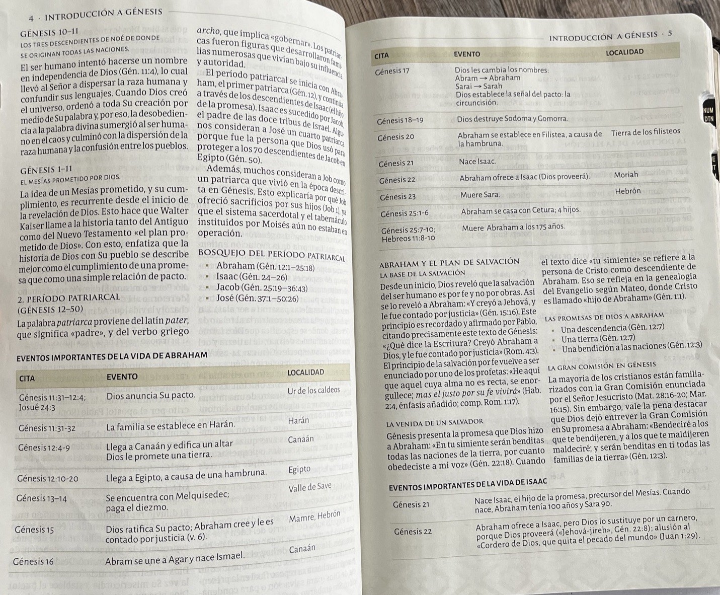 Biblia tematica RVR 1960 de Estudio, Marrón OscuroPiel Fabricada indice