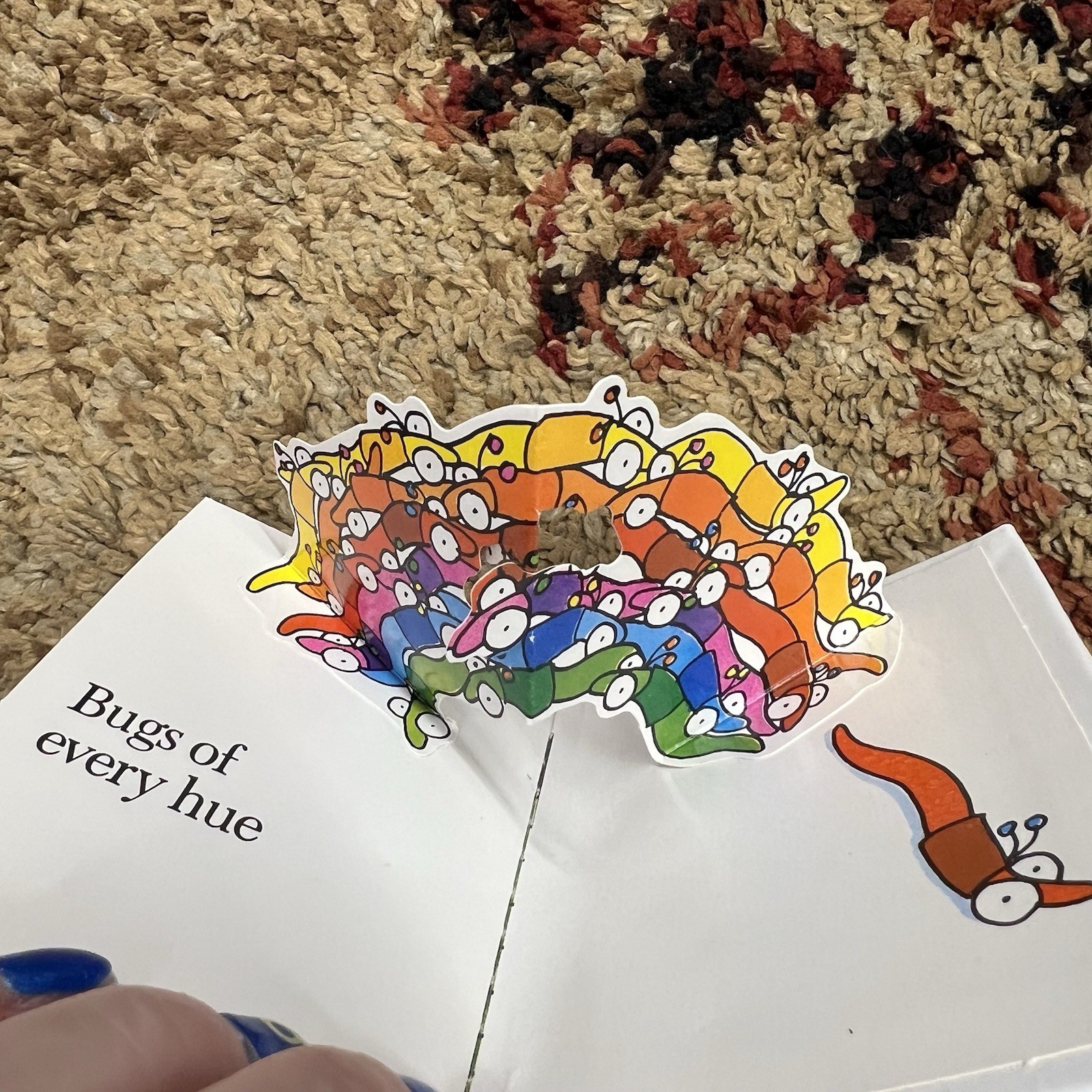 Colors – (Baby Bug Pop-Up Books) – by David A. Carter – 1993