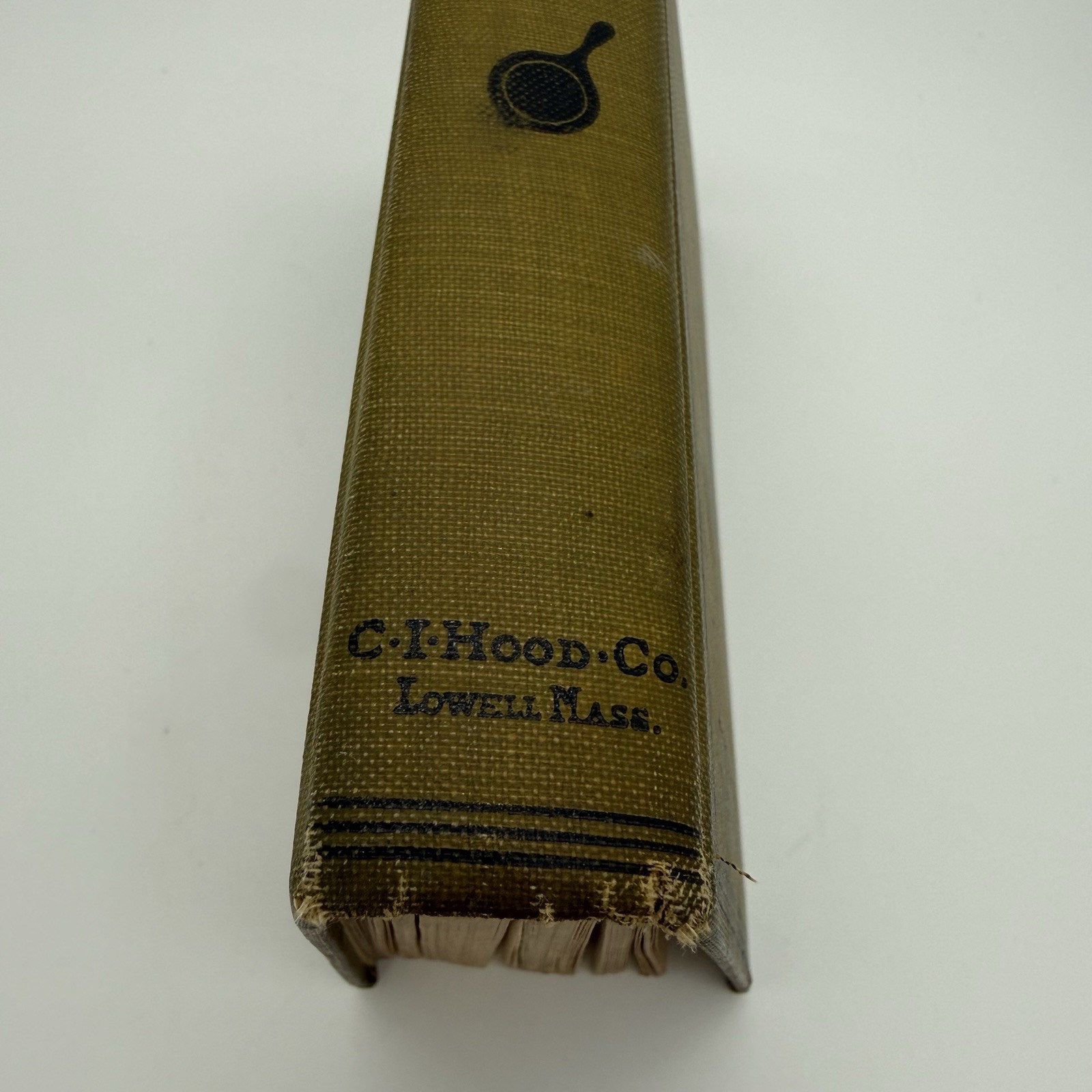 Antique Hood’s Practical Cook’s Book Lowell Massachusetts 1897 6th Printing HC