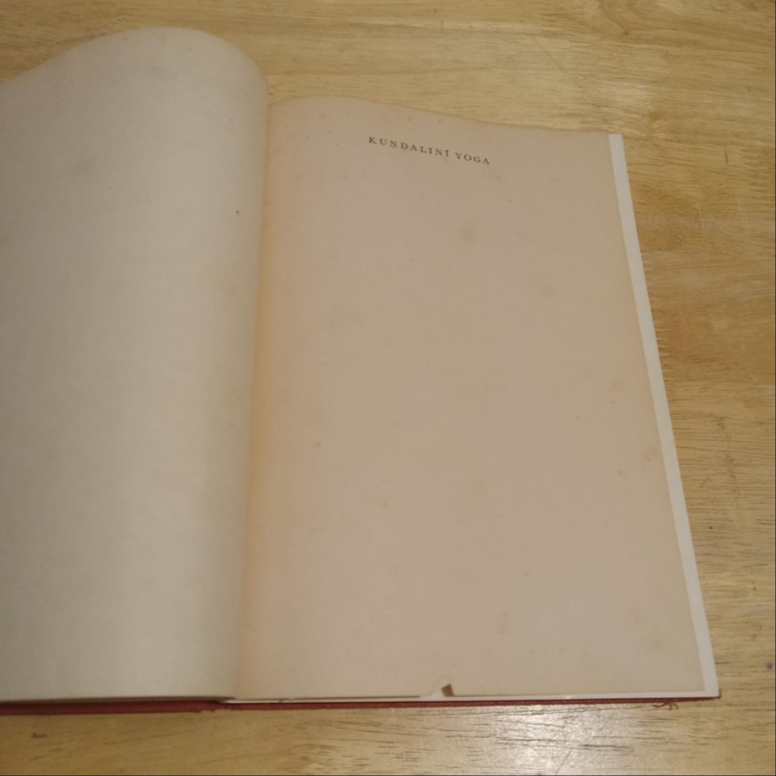 M.P. Pandit Kundalini Yoga 1959 Ganesh & Co. India 8vo HC VG-