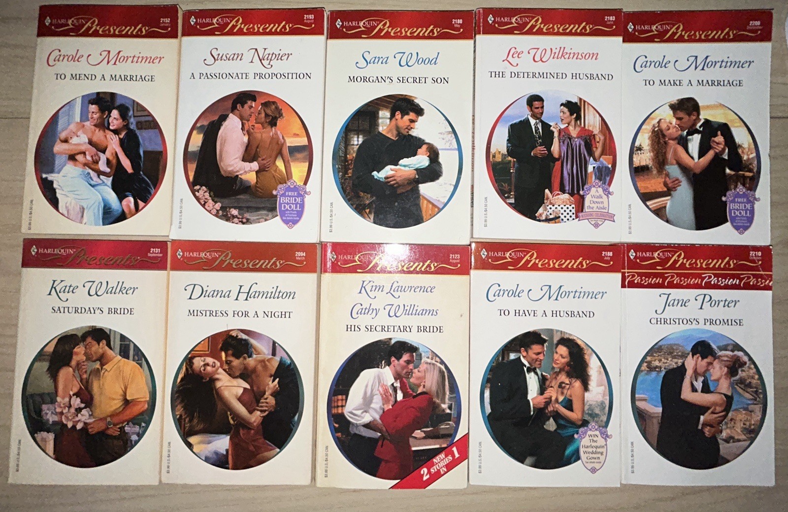 Harlequin Romance Books, Pick Your Own Title, Year 2000-2008 Very Good Condition