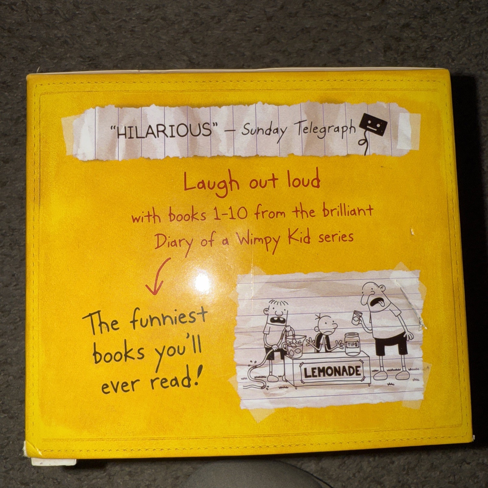 Diary Of A Wimpy Kid Box Set Of 9 By Jeff Kinney Soft Cover