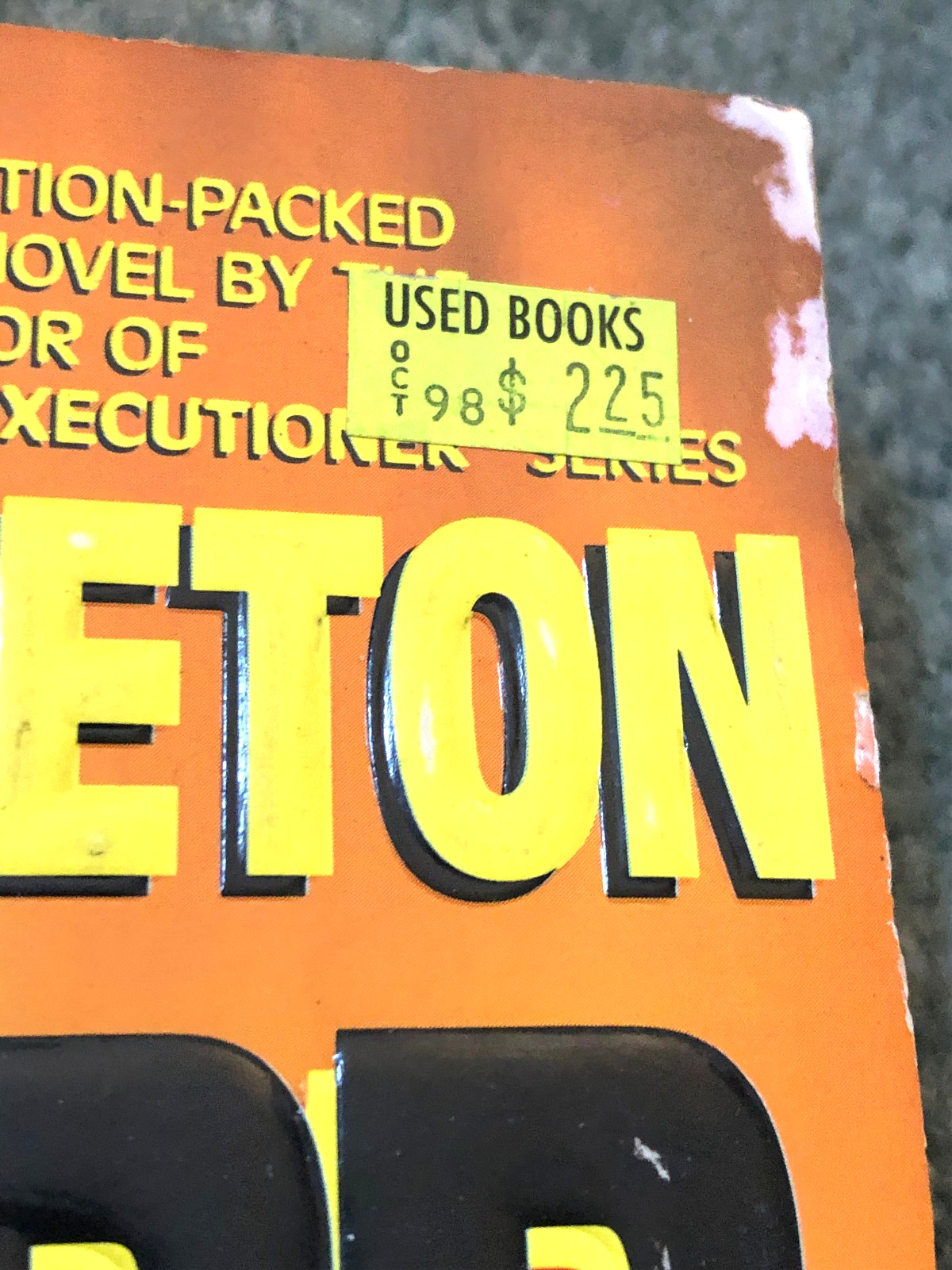 Don Pendleton, lot of 6 Copp novels, Copp for Hire, Copp on Ice, Copp on Fire
