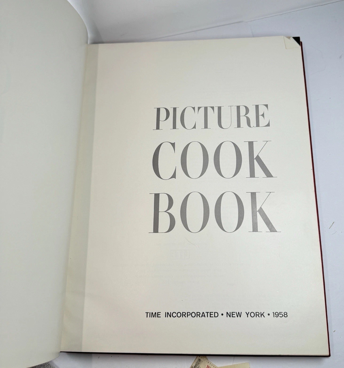 LIFE Picture Cook Book 1959 2nd Printing Oversize 14×10.5 Vintage MCM