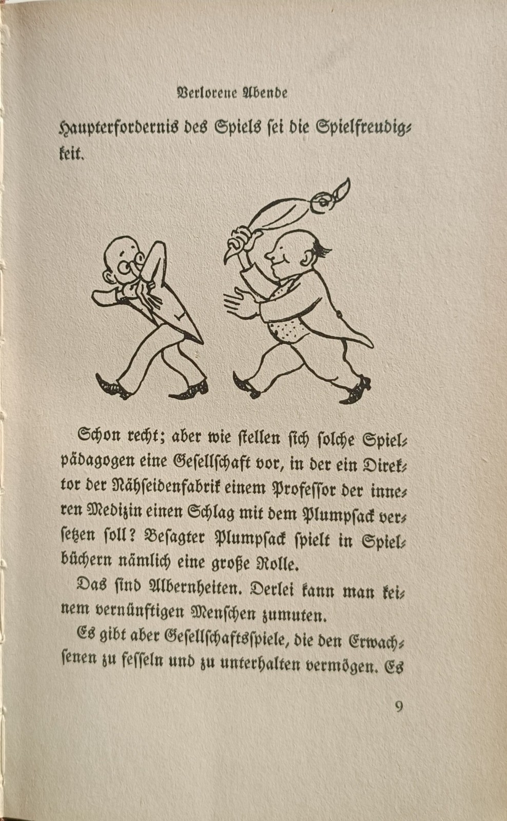 Spielbuch für Erwachsene von Ernst Heimeran, Zeichnungen von Beatrice Braun-Fock