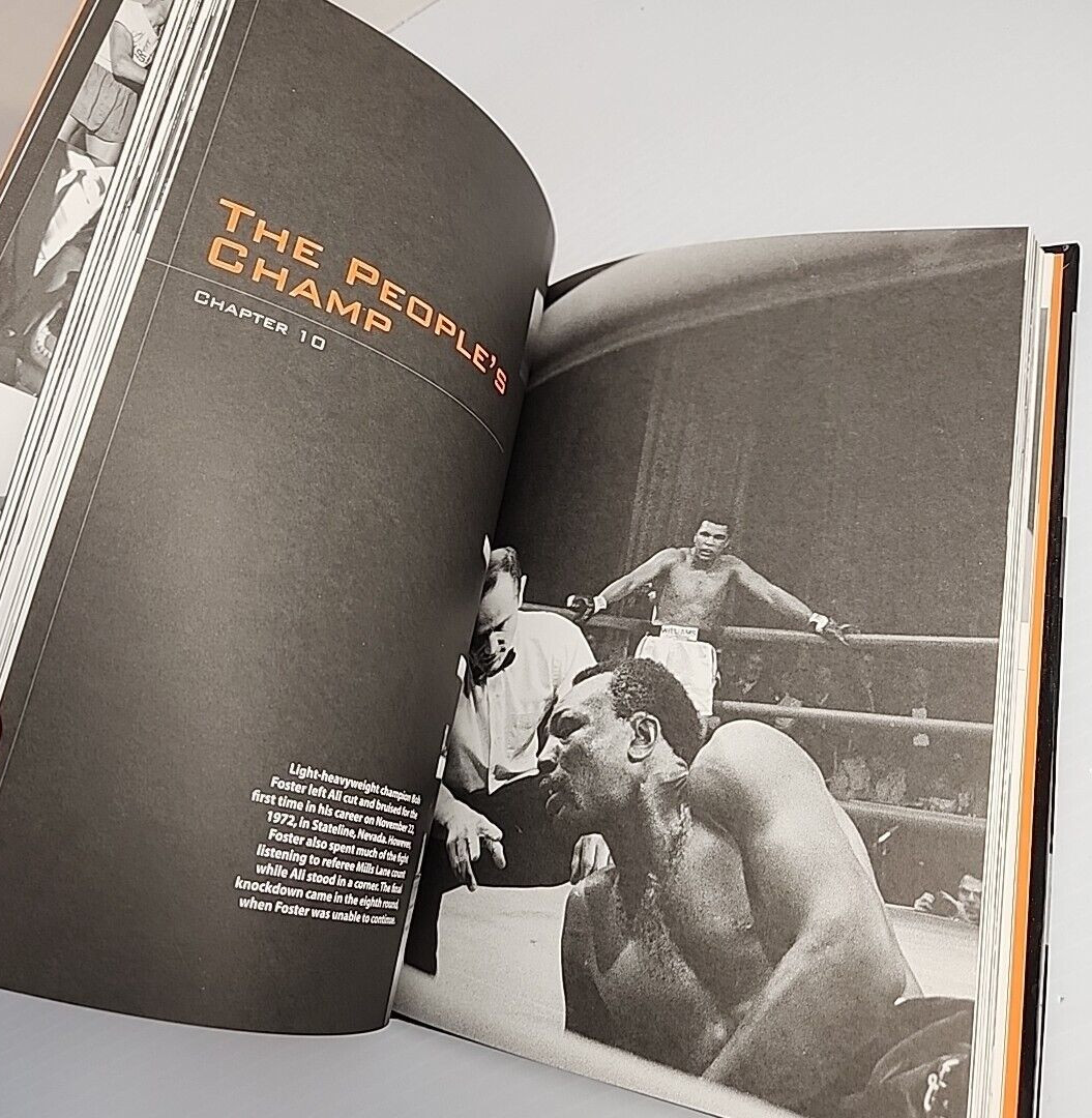 2 Books on Muhammad Ali : Handbook & Ali in Action DVD Documentary HC Nice