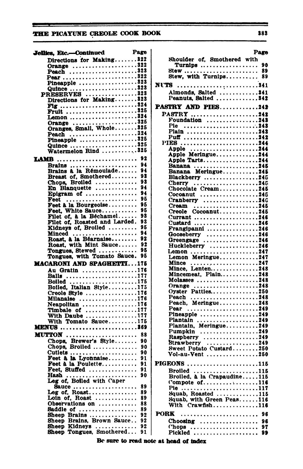 1922 The Picayune Creole Vintage Cook Book 404 Pages