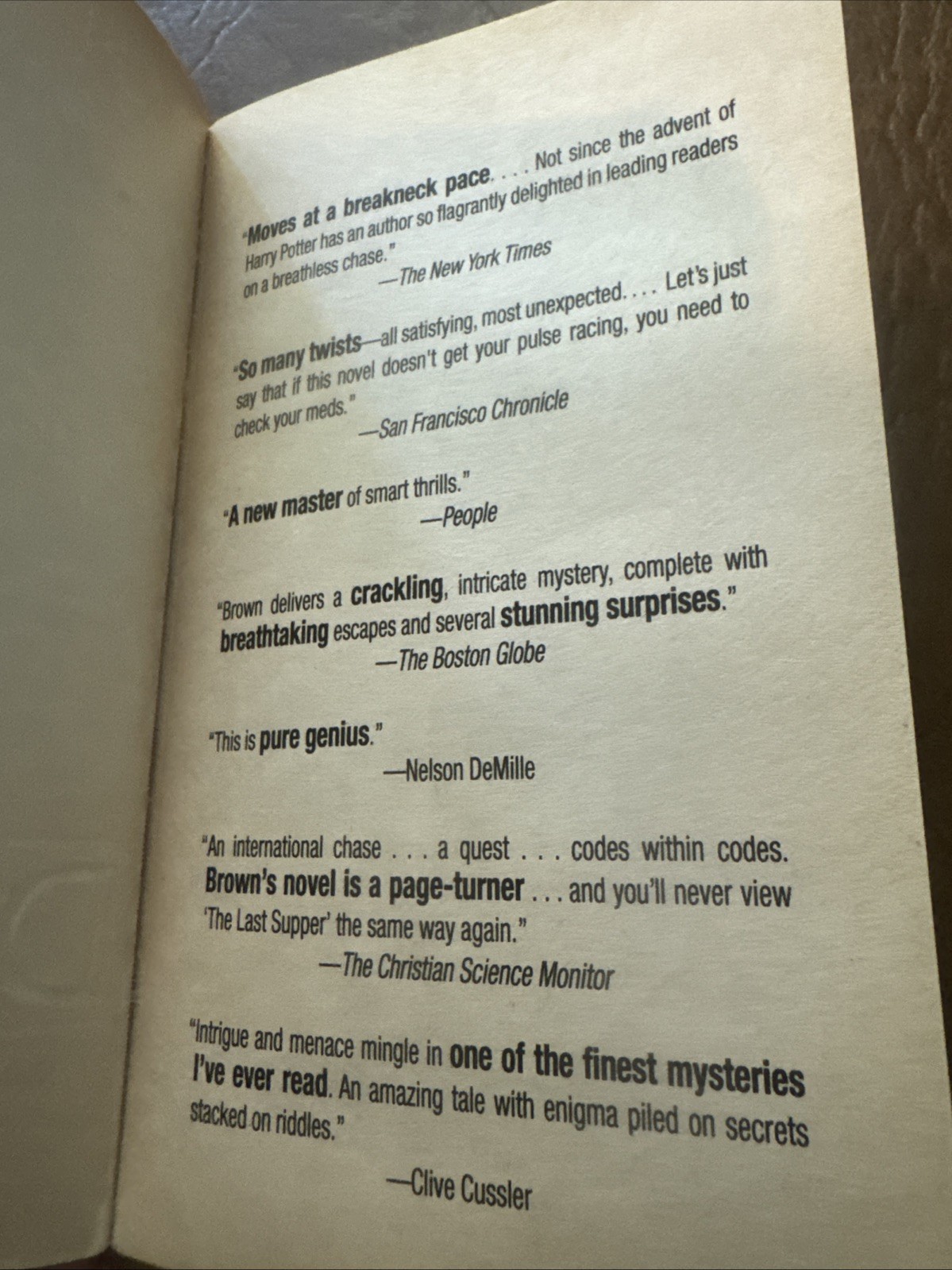 Robert Langdon Ser.: The Da Vinci Code by Dan Brown 2006