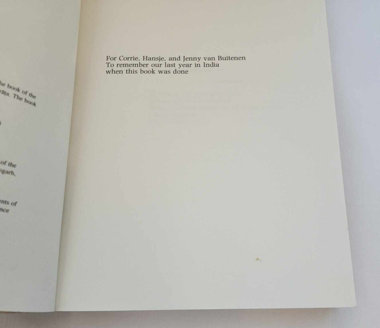 The Mahabharata I. The Book of the Beginning
