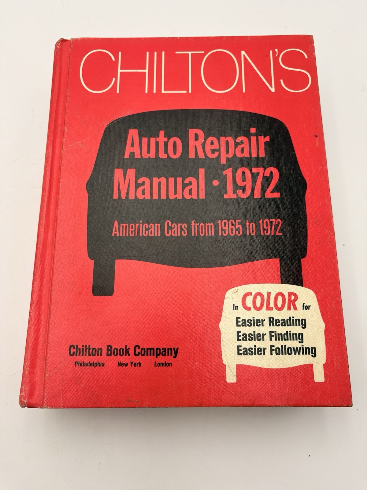 Chilton’s Auto Repair Manual 1972 American Cars 1965-72 Illustrated