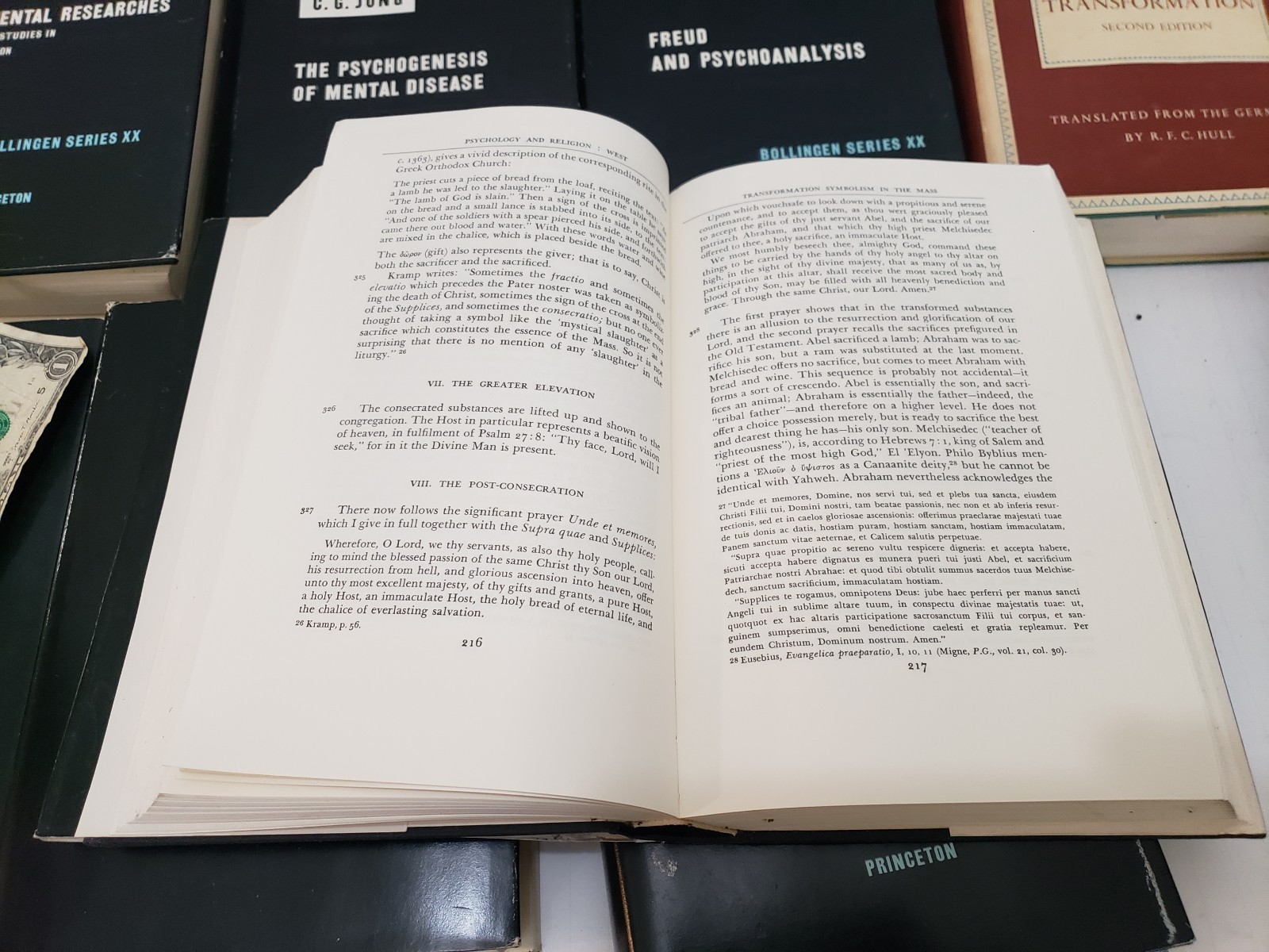 Collected Works of C.G. Jung – Partial Vintage Set Volumes 2 thru 17 — READ