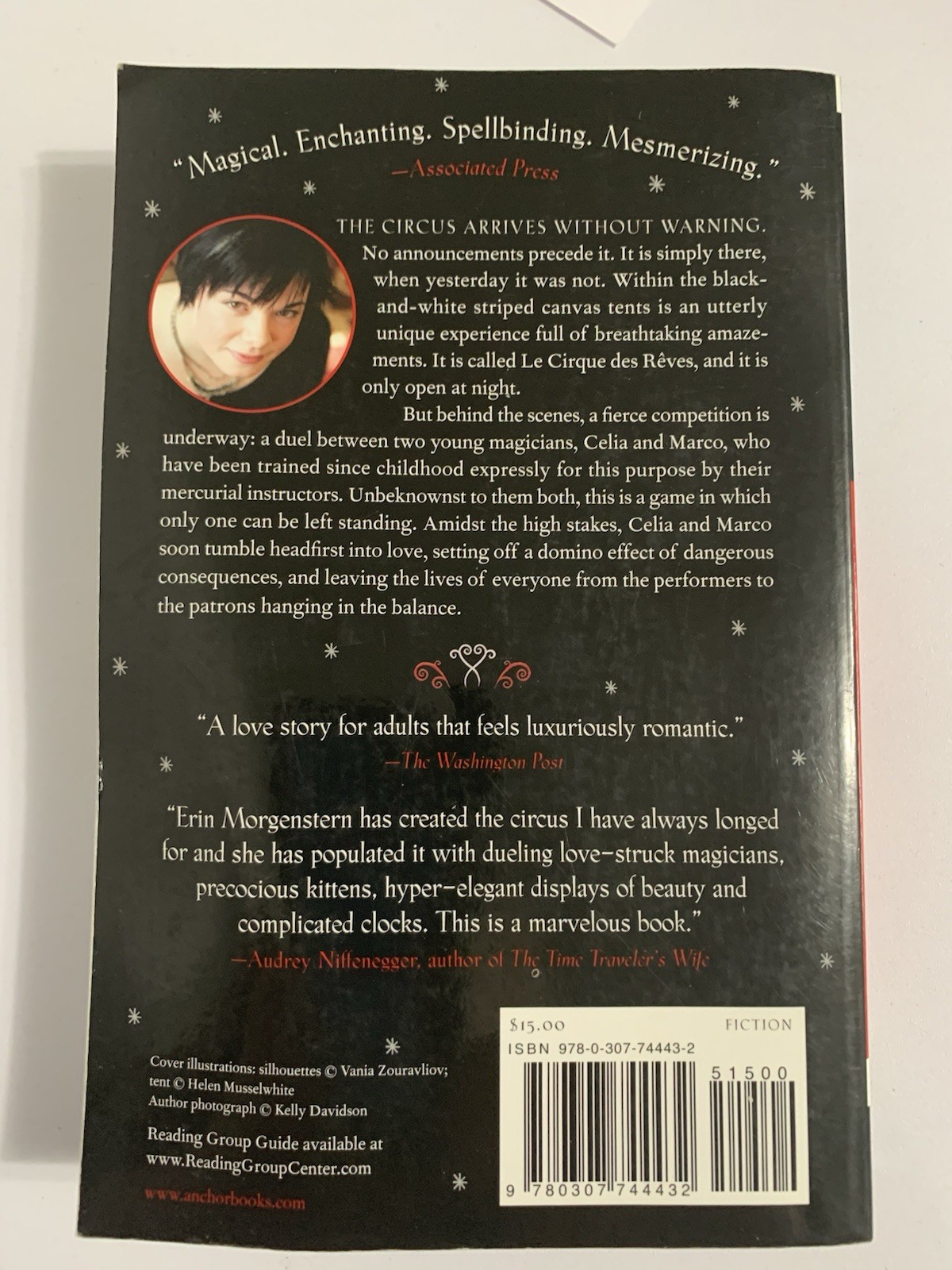 The Night Circus: A Novel By Erin Morgen stern T6