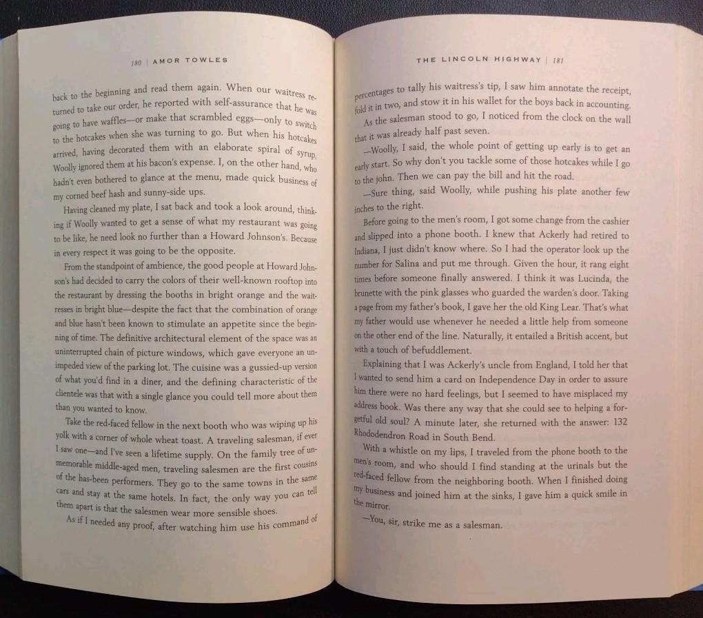 The Lincoln Highway by Amor Towles