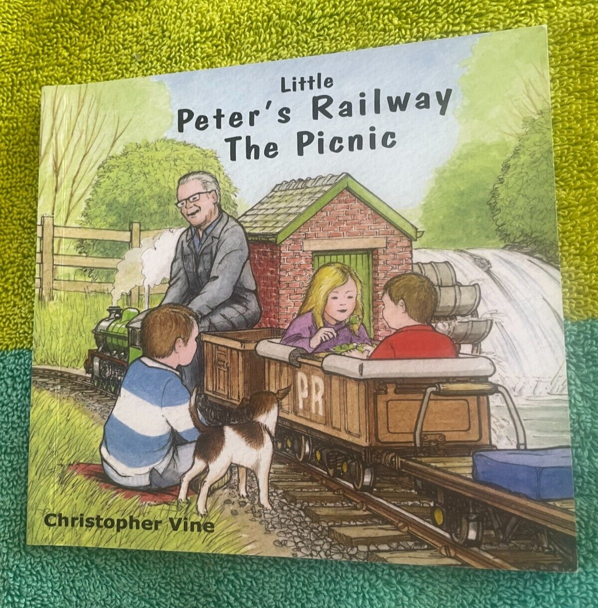CHRISTOPHER VINE. LITTLE PETER’S RAILWAY THE PICNIC. 15 BY 14CM. 9781908897022