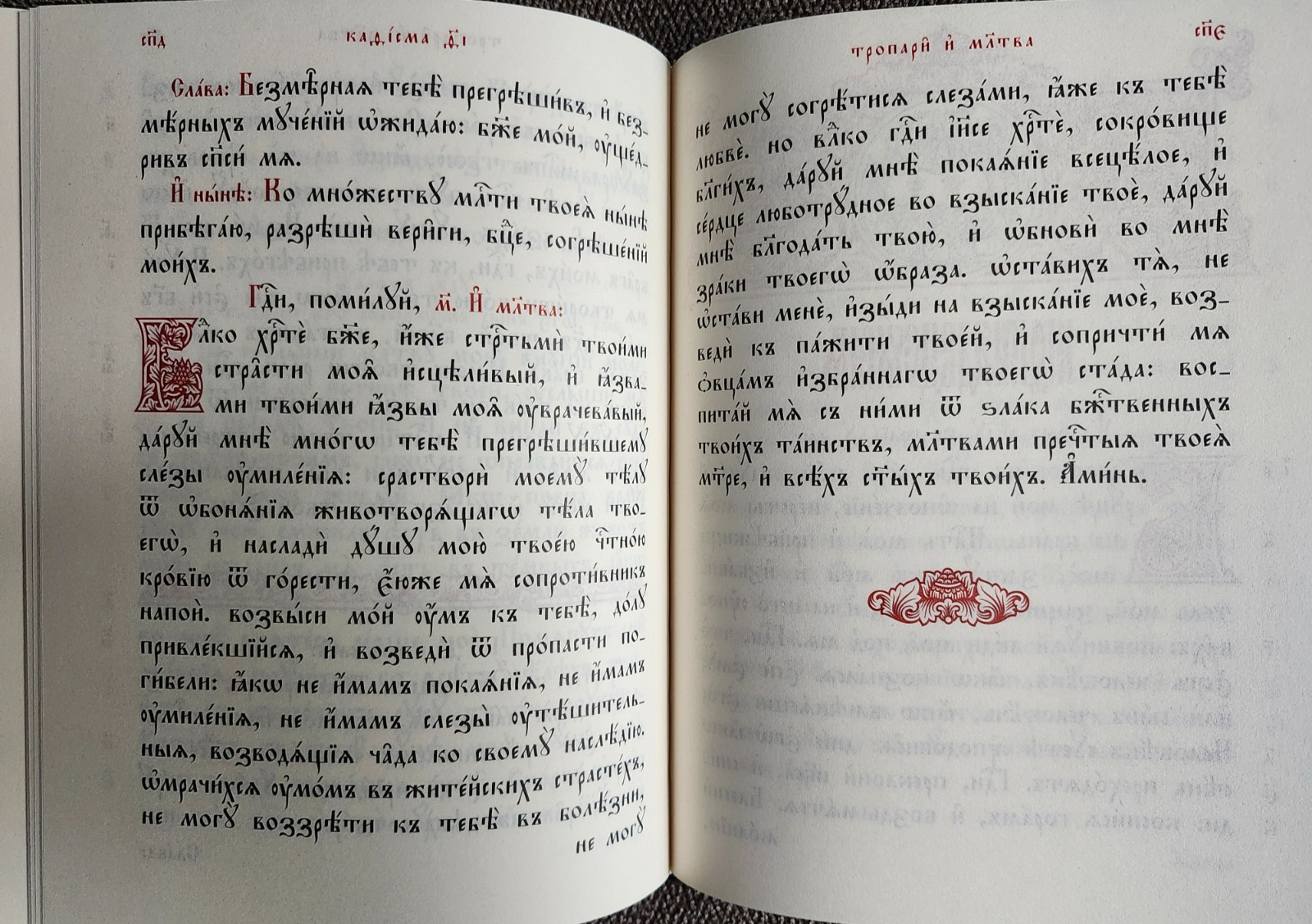 Псалтирь на церковнославянском языке The Orthodox Psalter in Church Slavonic