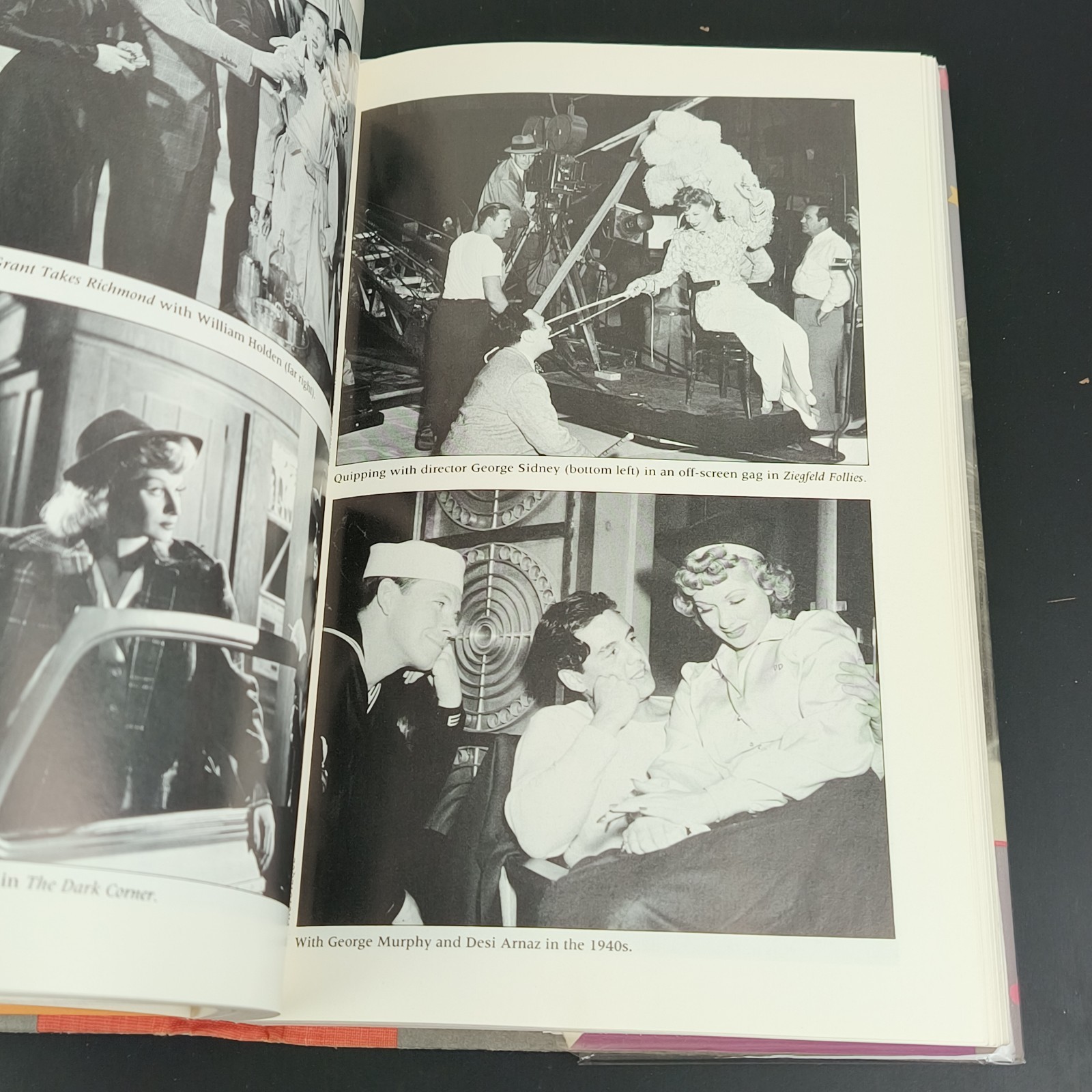 The Life of Lucille Ball by Charles Higham Signed By The Author With Note