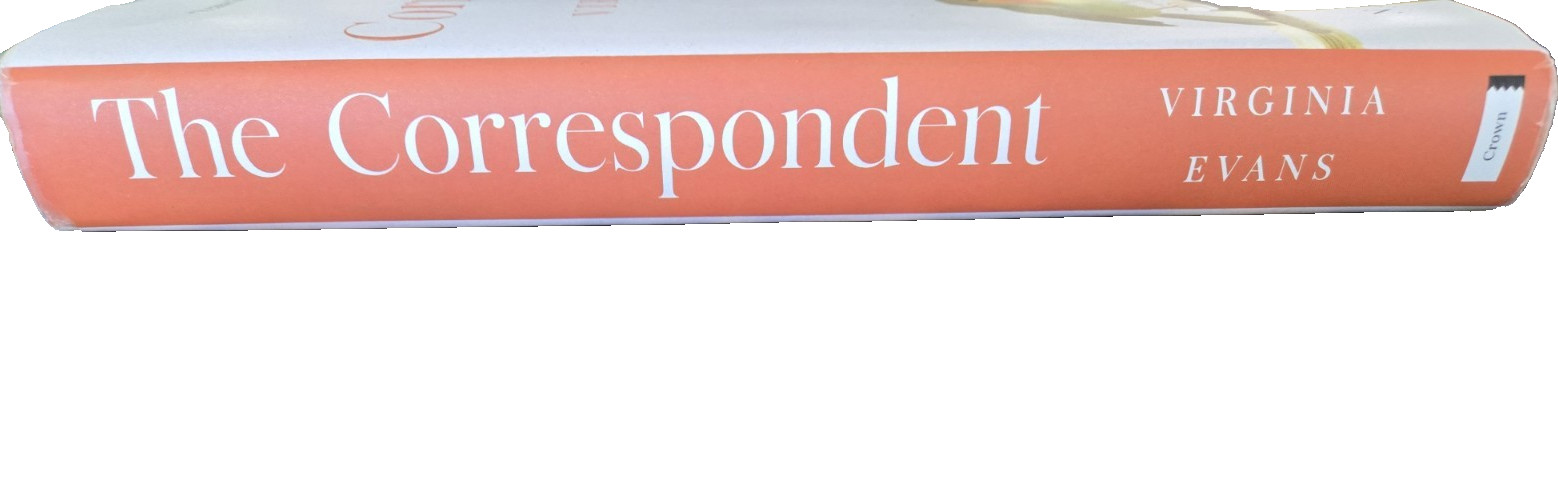 SIGNED The Correspondent by Virginia Evans, 2025, Hardcover, Dust Jacket