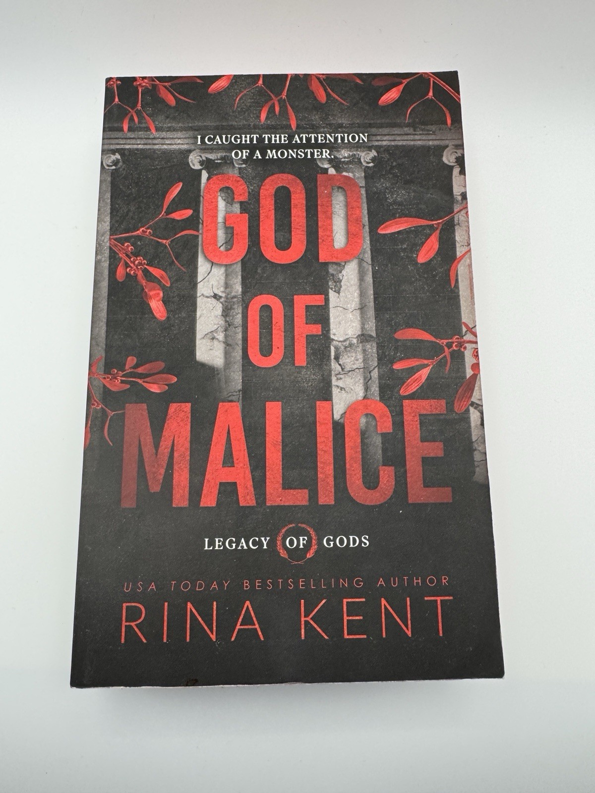 God Of Malice By Rina Kent Deluxe Edition W/ Sprayed Edges