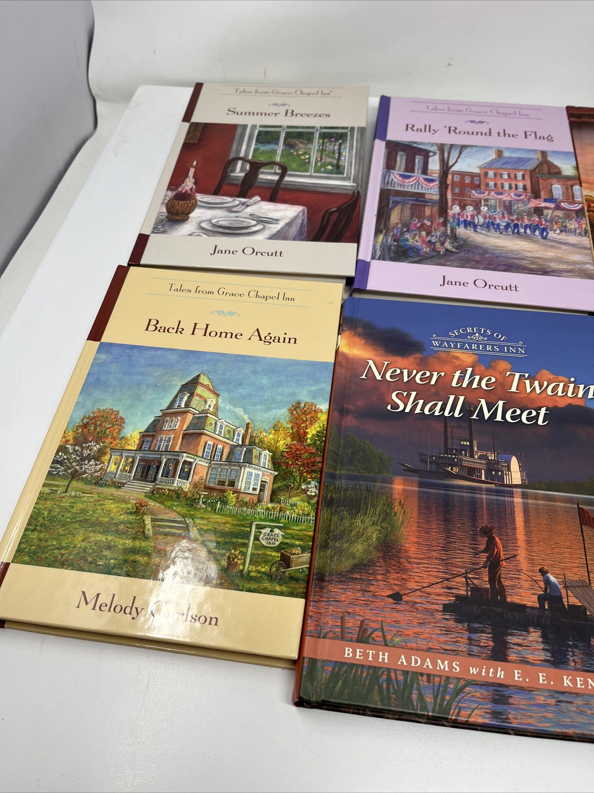 Lot Of 6 Guideposts – Tales From Grace Chapel Inn hardcover books