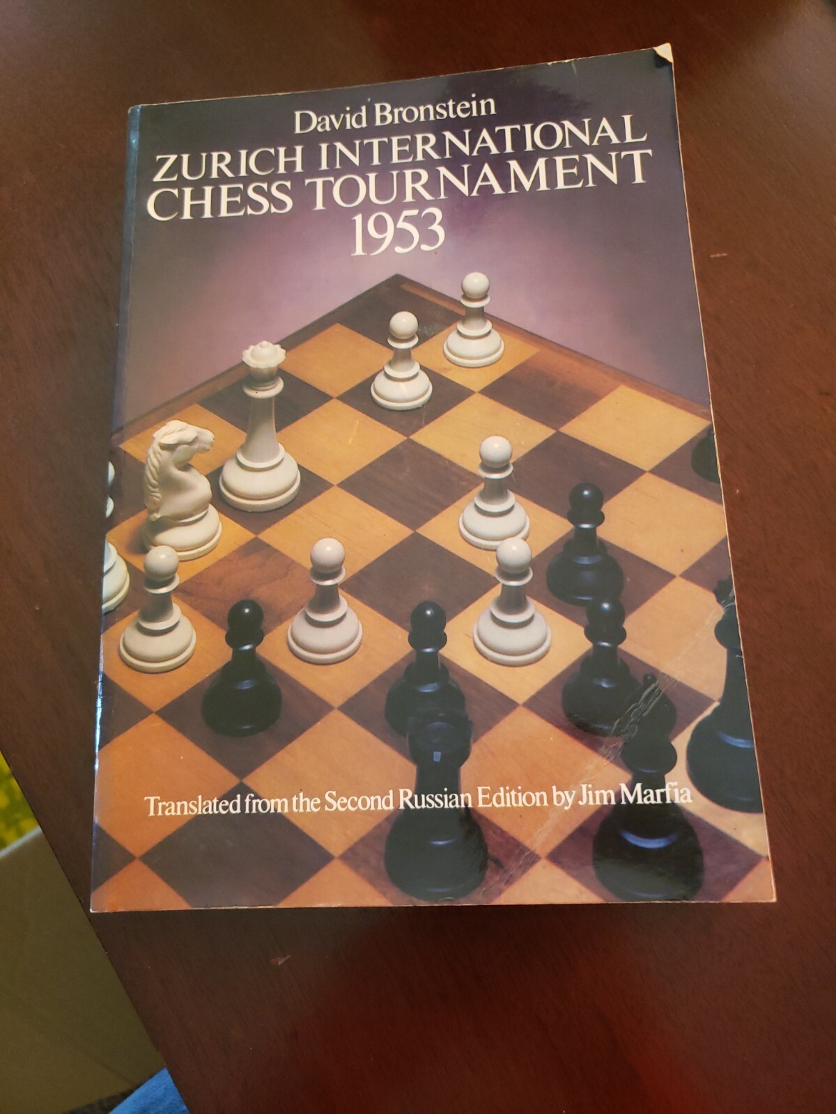 Dover Chess Ser.: Zurich International Chess Tournament 1953 by David Bronstein
