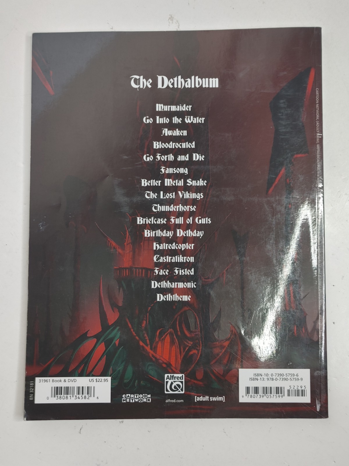 Dethklok The Dethalbum: Authentic Guitar TAB Tablature Book (Paperback) No Disc