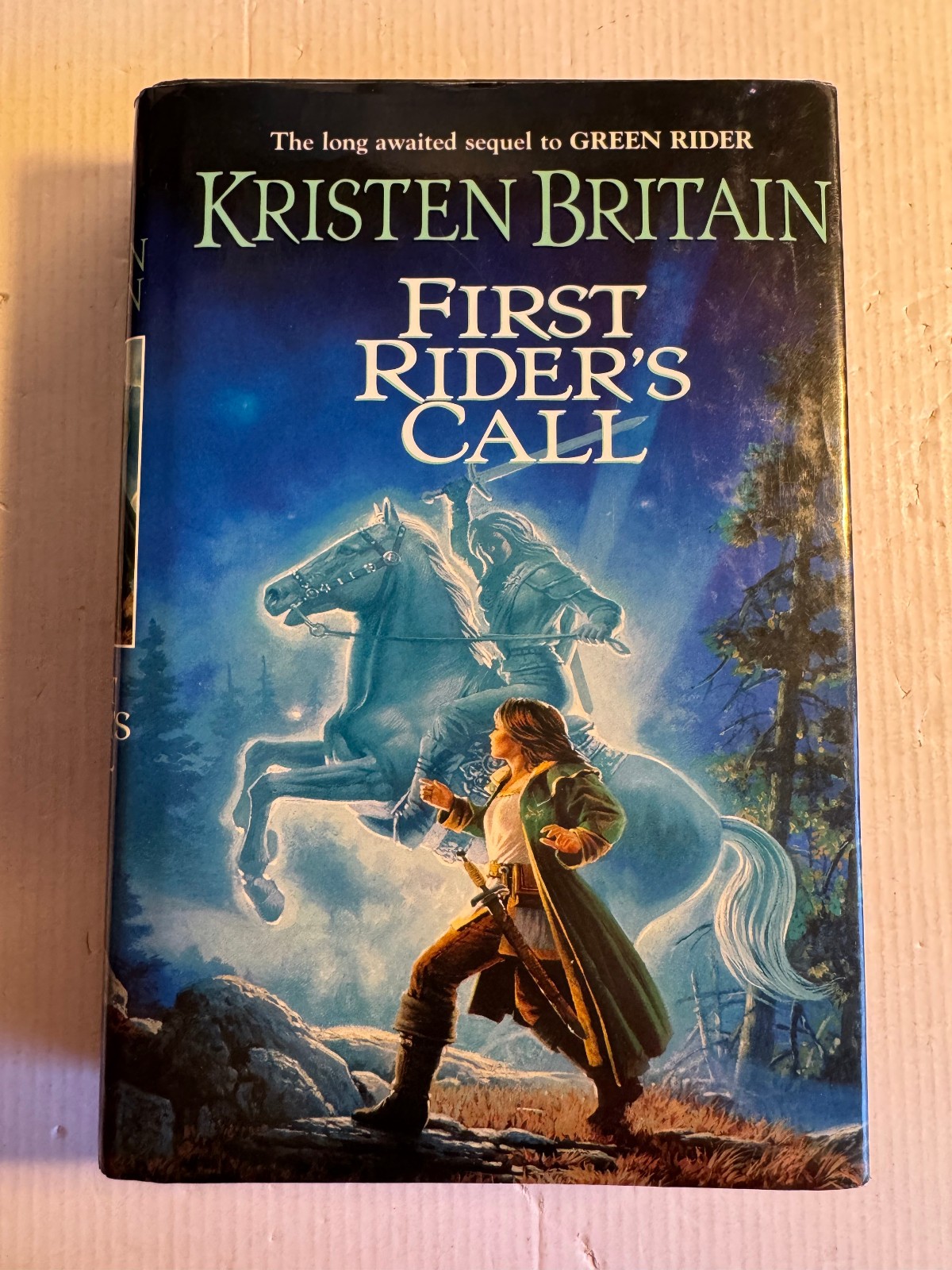 First Rider’s Call Kristen Britain HCDJ Very Good DAW 2003 Green Rider